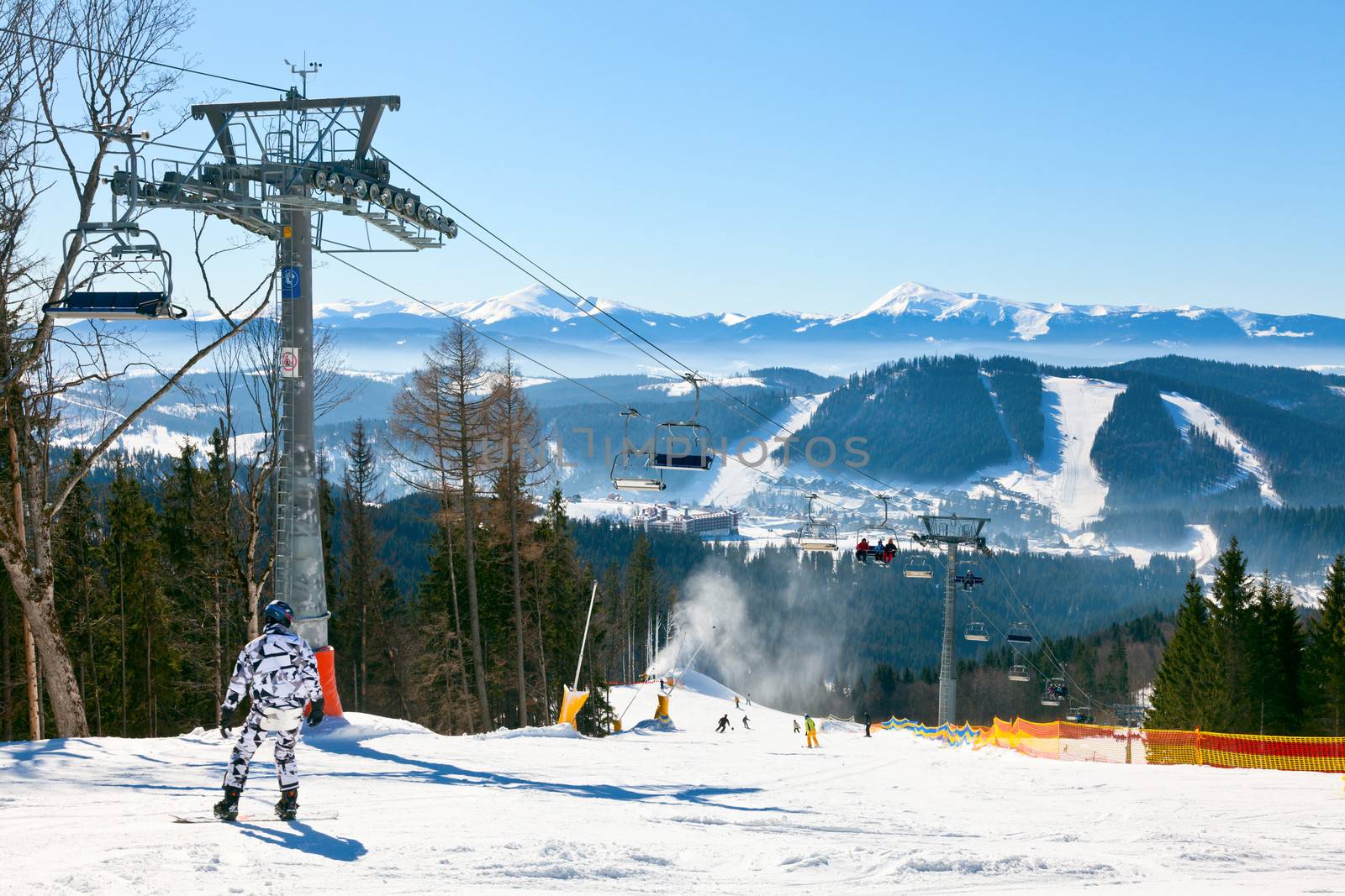 Ski resort by naumoid