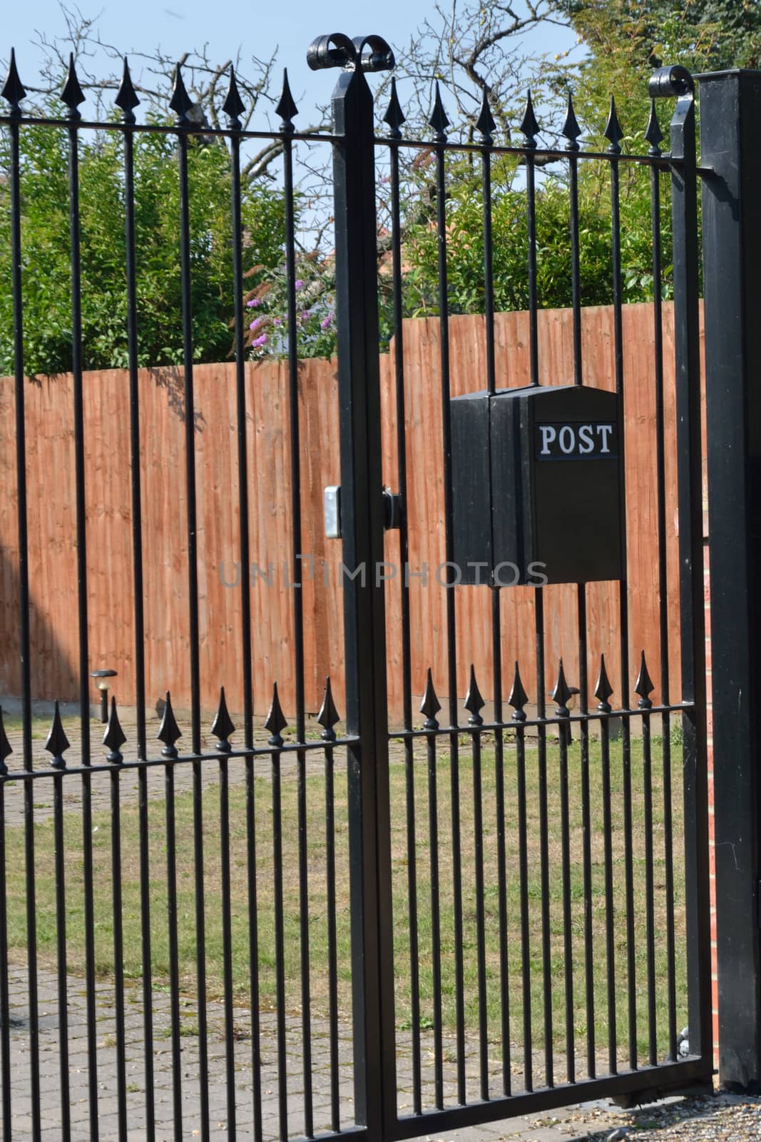 Post Box on fence