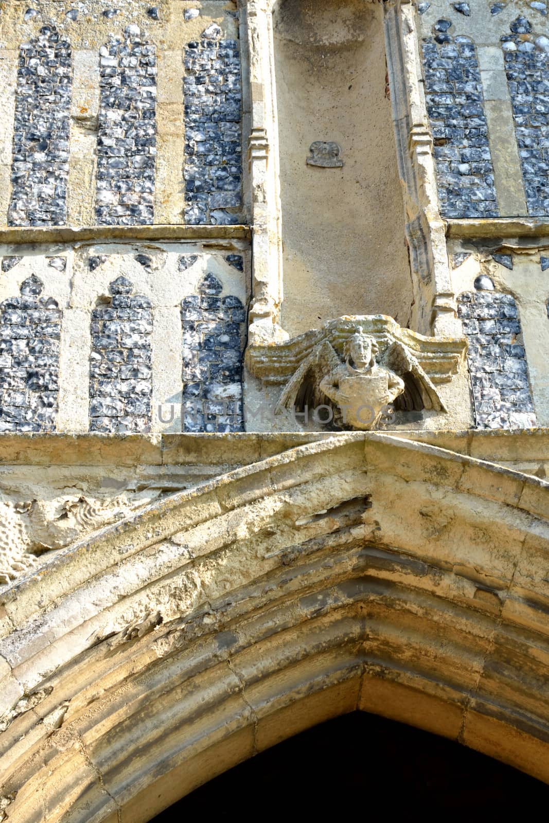 Detail of Priory arch