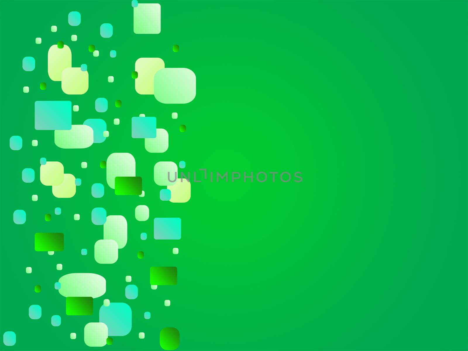 green square abstract background by ammza12