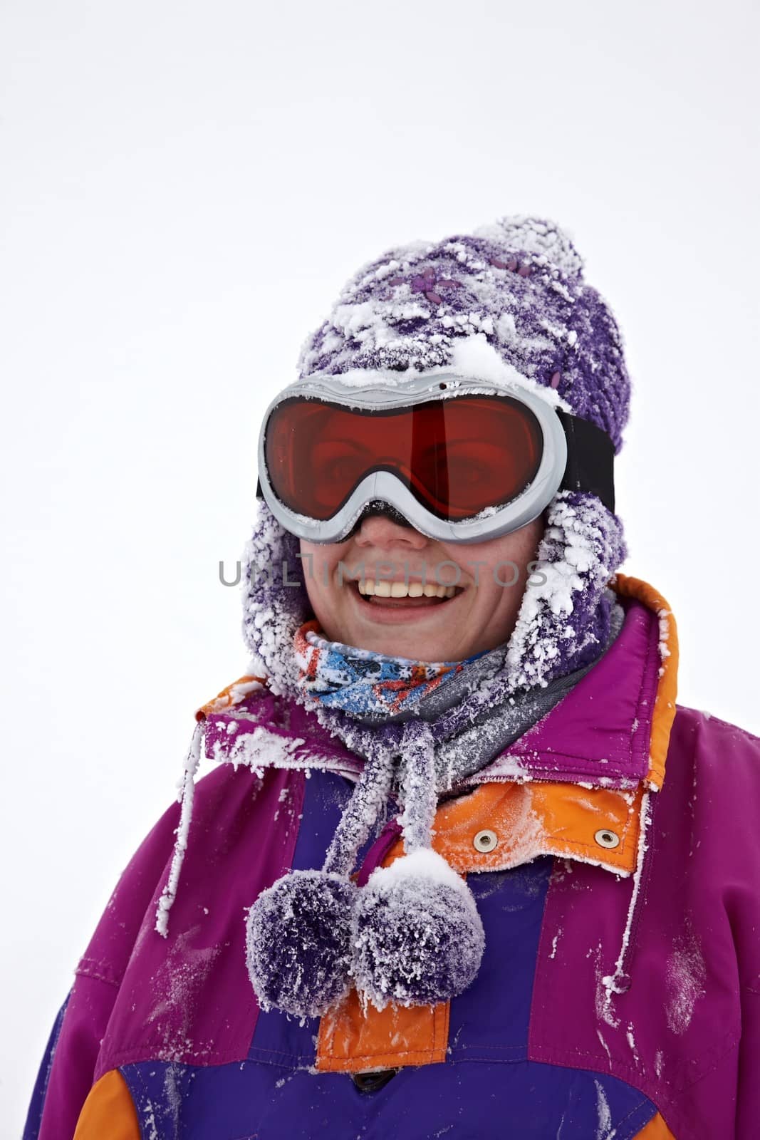 Skier Portrait by Gudella