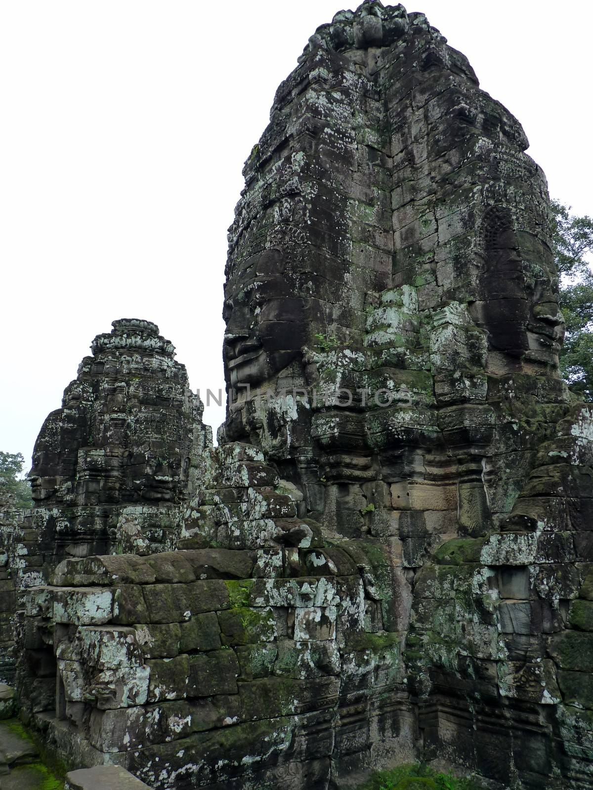 Angkor Thom ruins temple by nicousnake