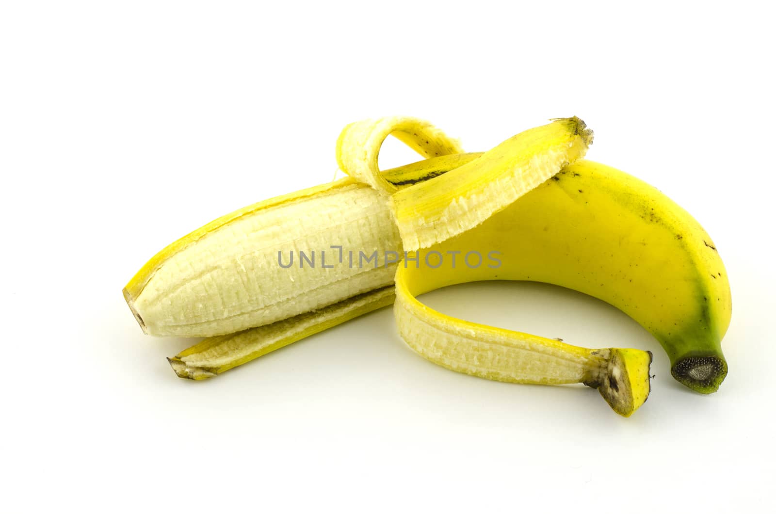 banana isolate with white background by ammza12