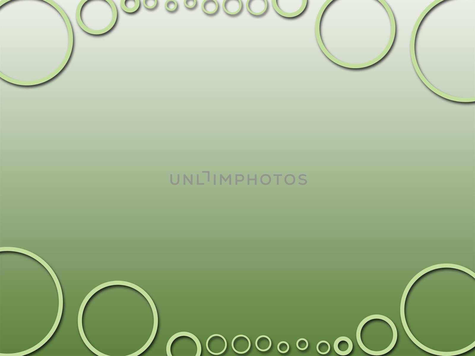 green circle three dee abstract background by ammza12