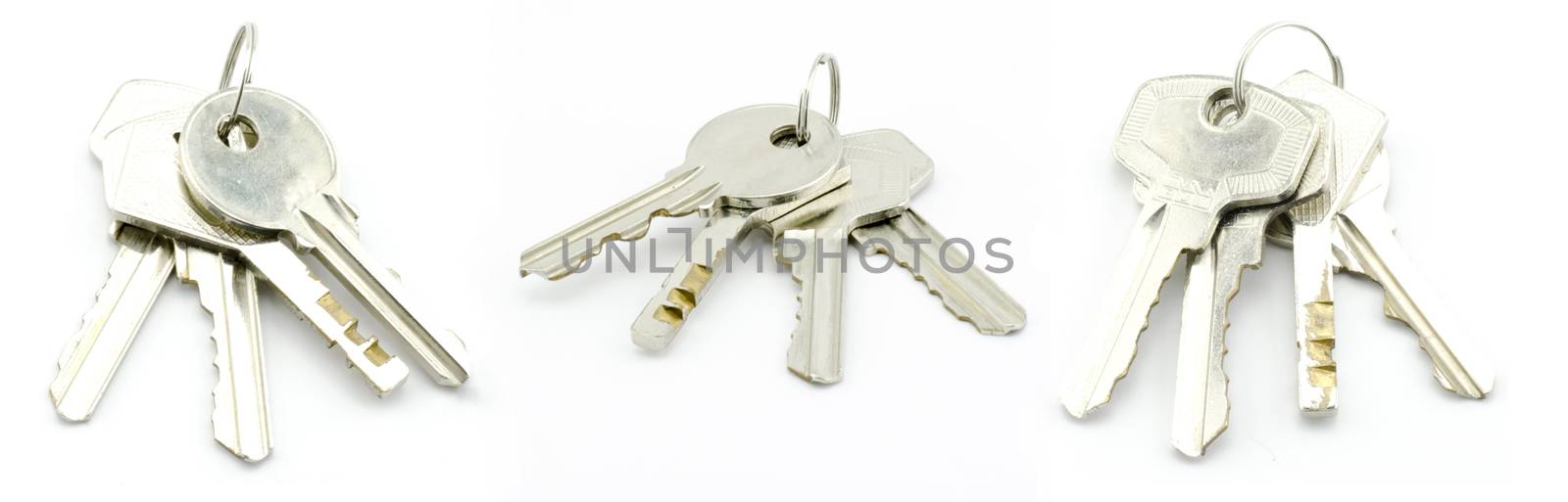 keys isolated on white by ammza12
