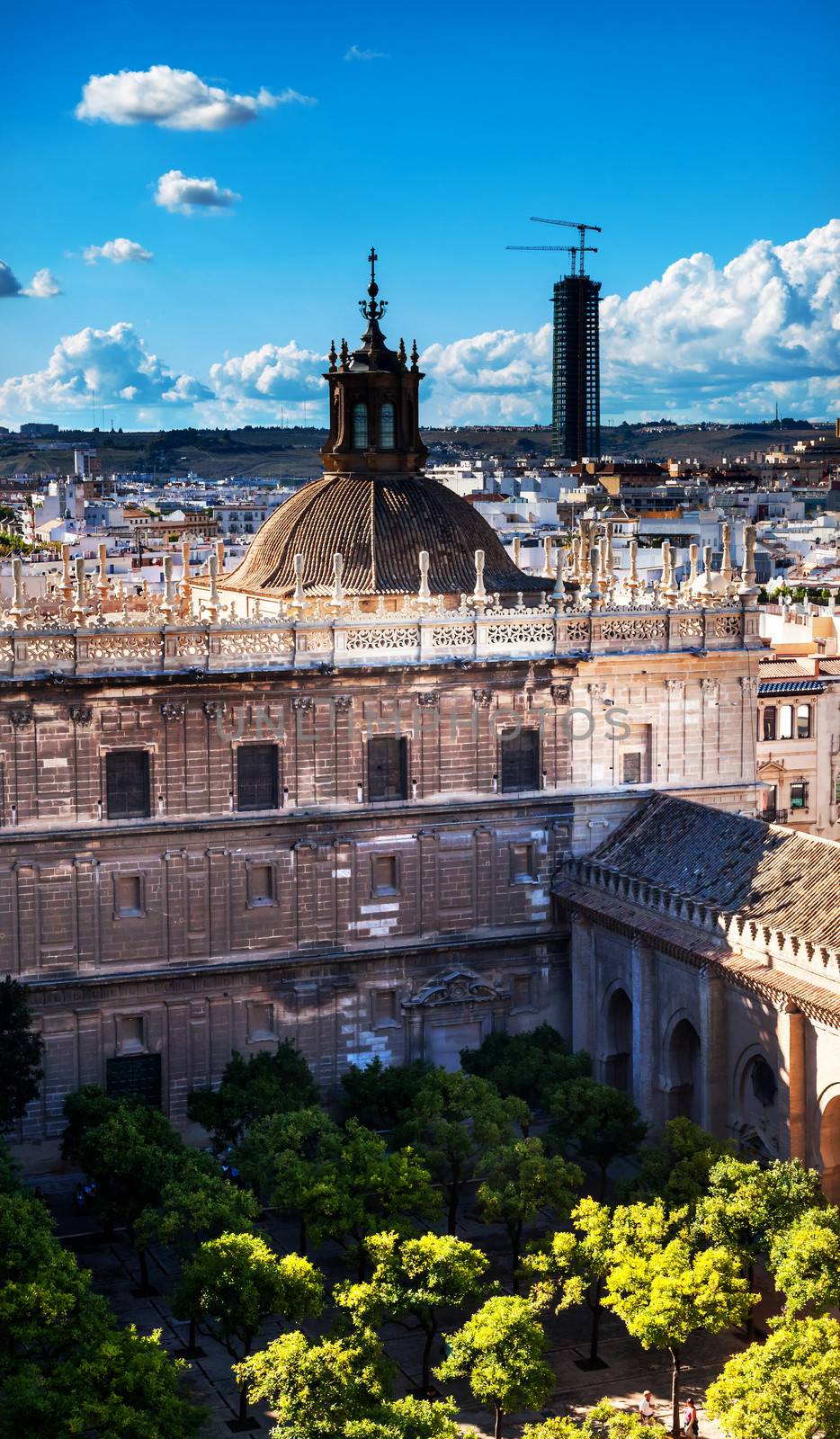 City View Seville Cathedral Spain by bill_perry