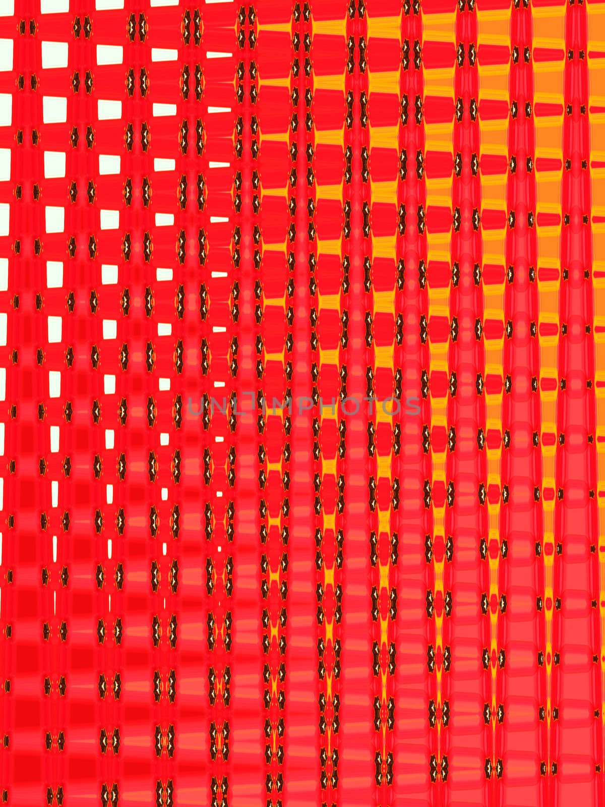 unusual and red abstract texture with red ribbons