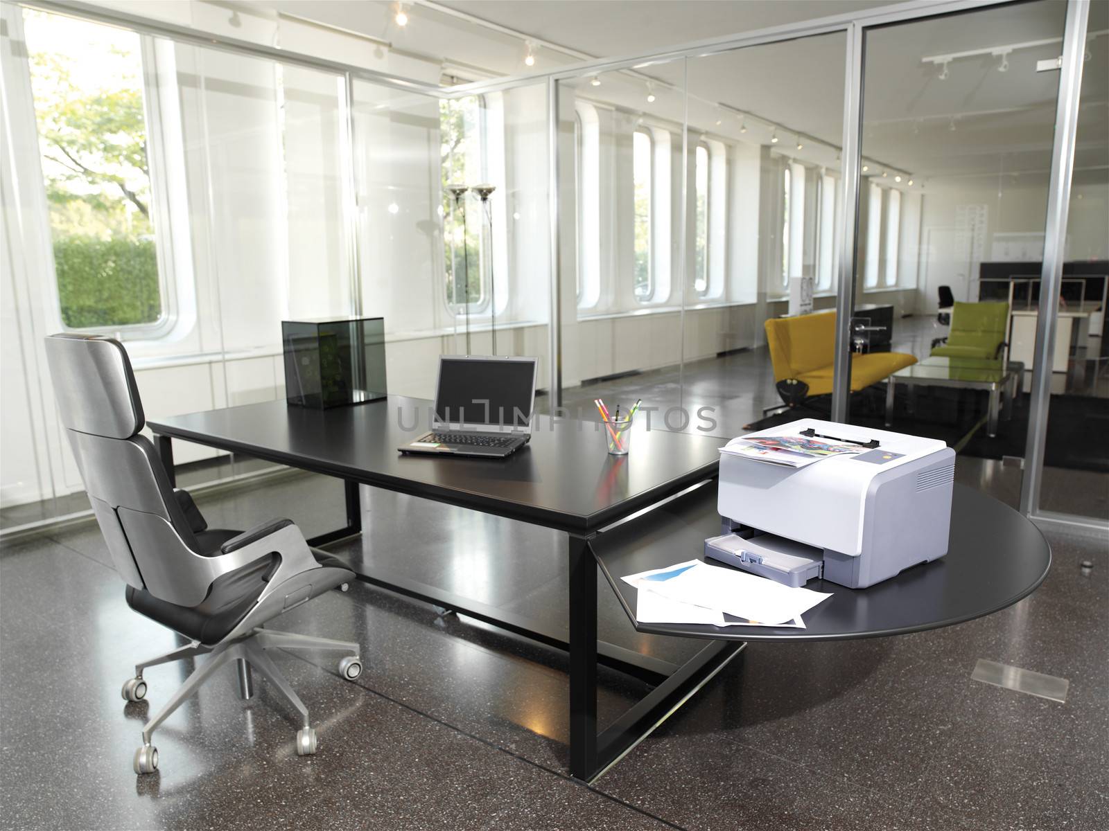 Business office with modern decoration