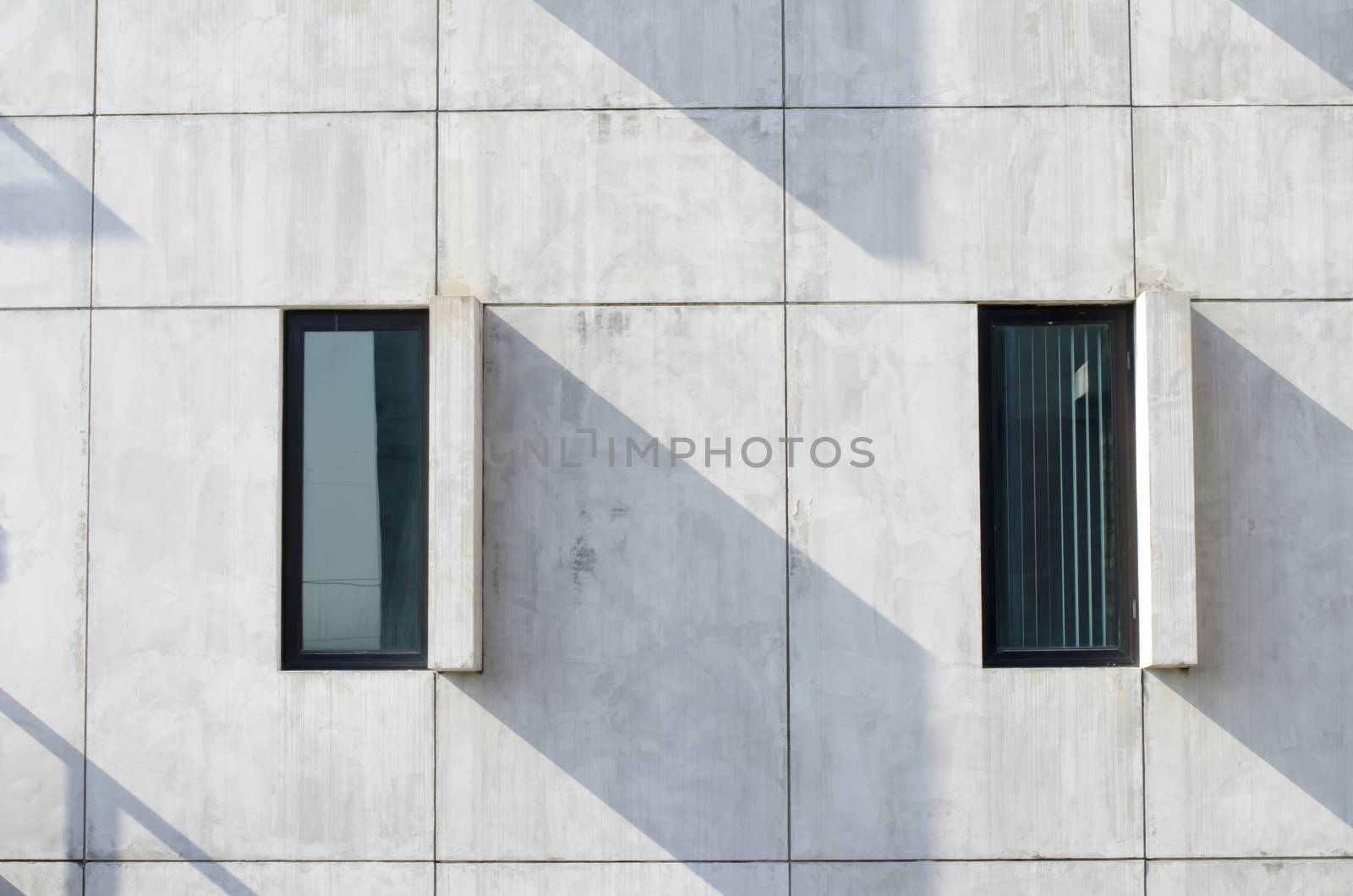 abstract modern windows with shadow