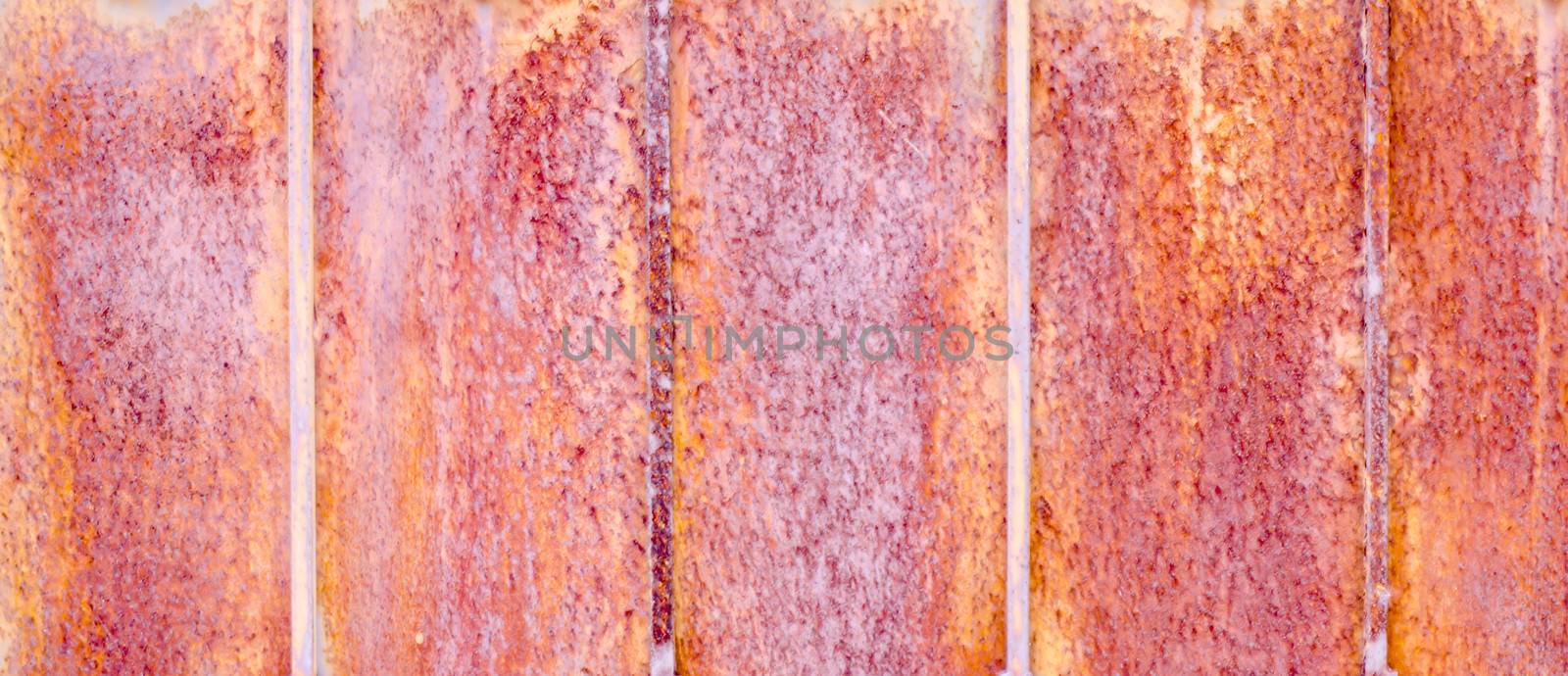 rust texture on old door