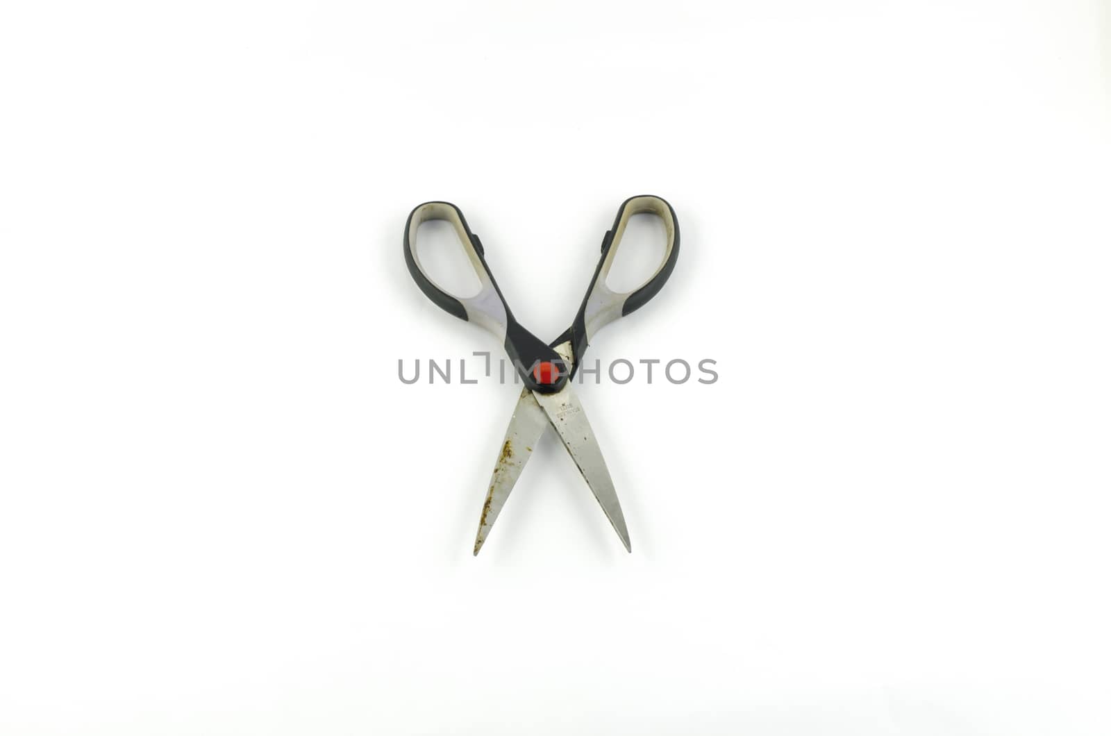 Scissors isolated on white by ammza12