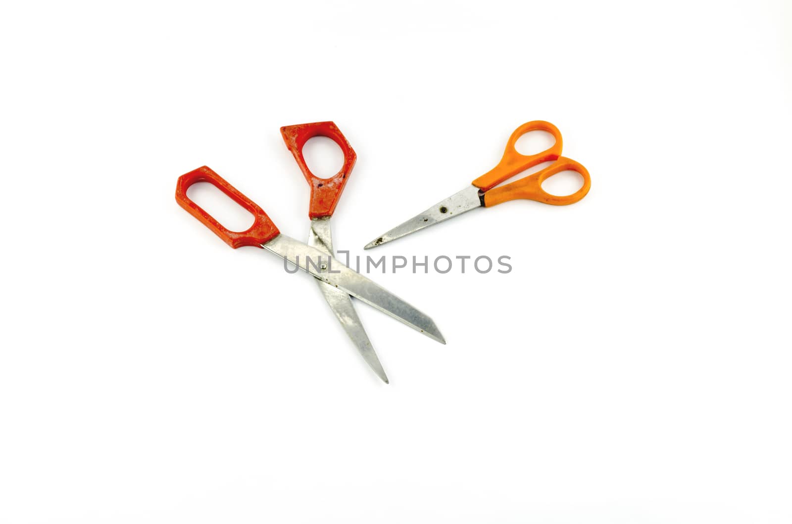 Scissors isolated on white background