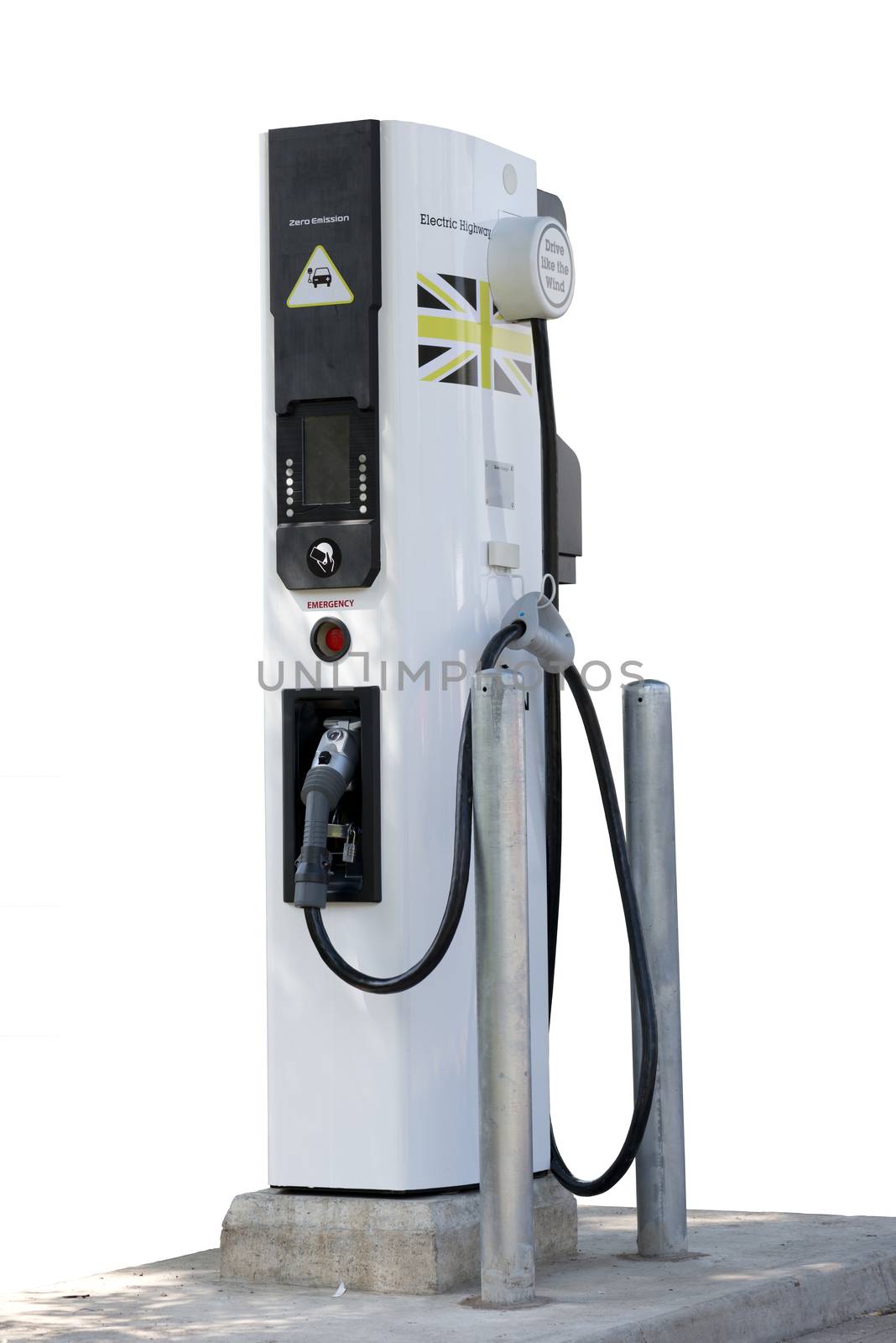 Electric car charger cut out by hyrons