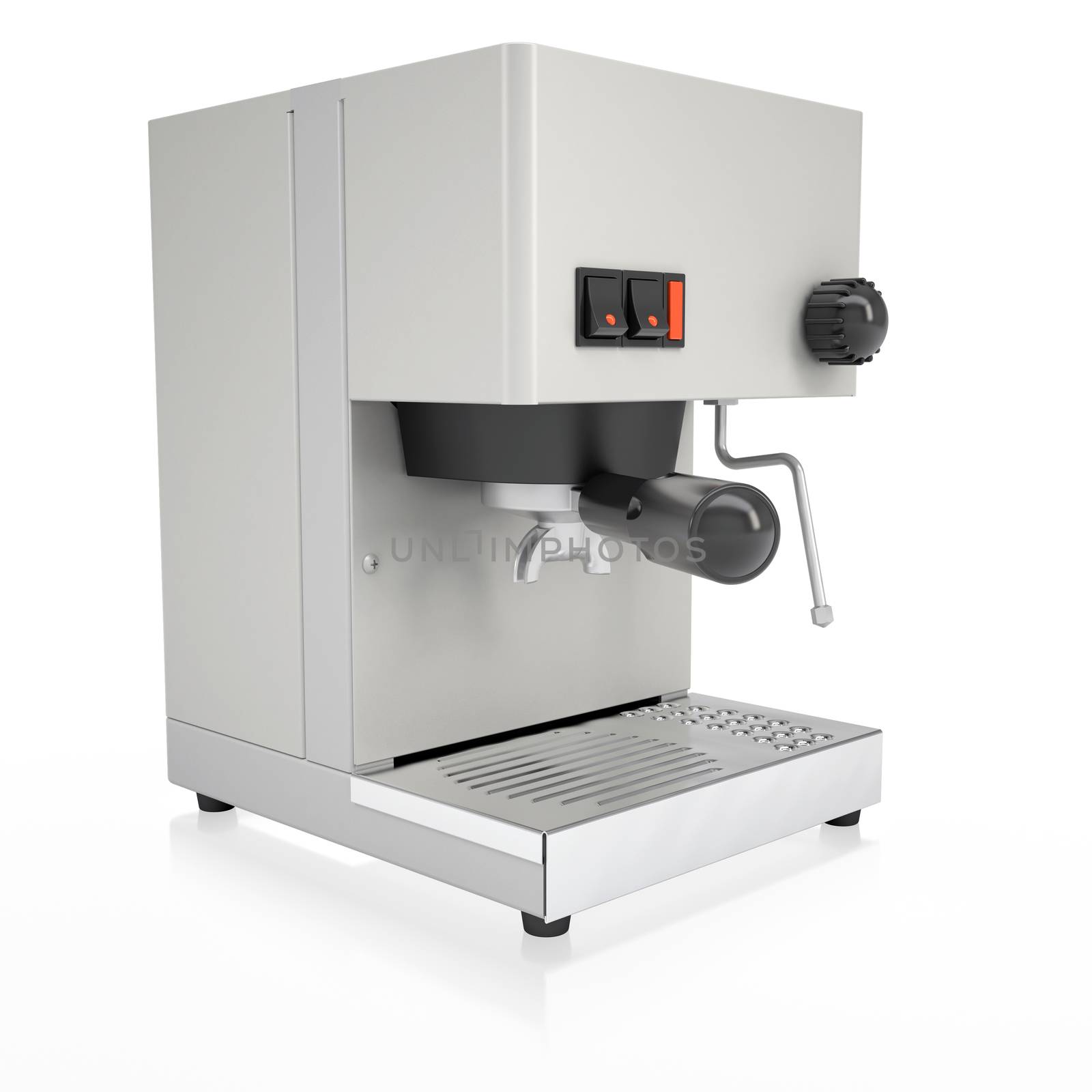 Coffee Machine. Isolated render on a white background