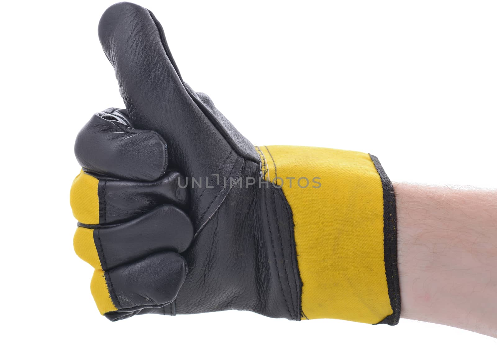 thumbs up construction glove by hyrons