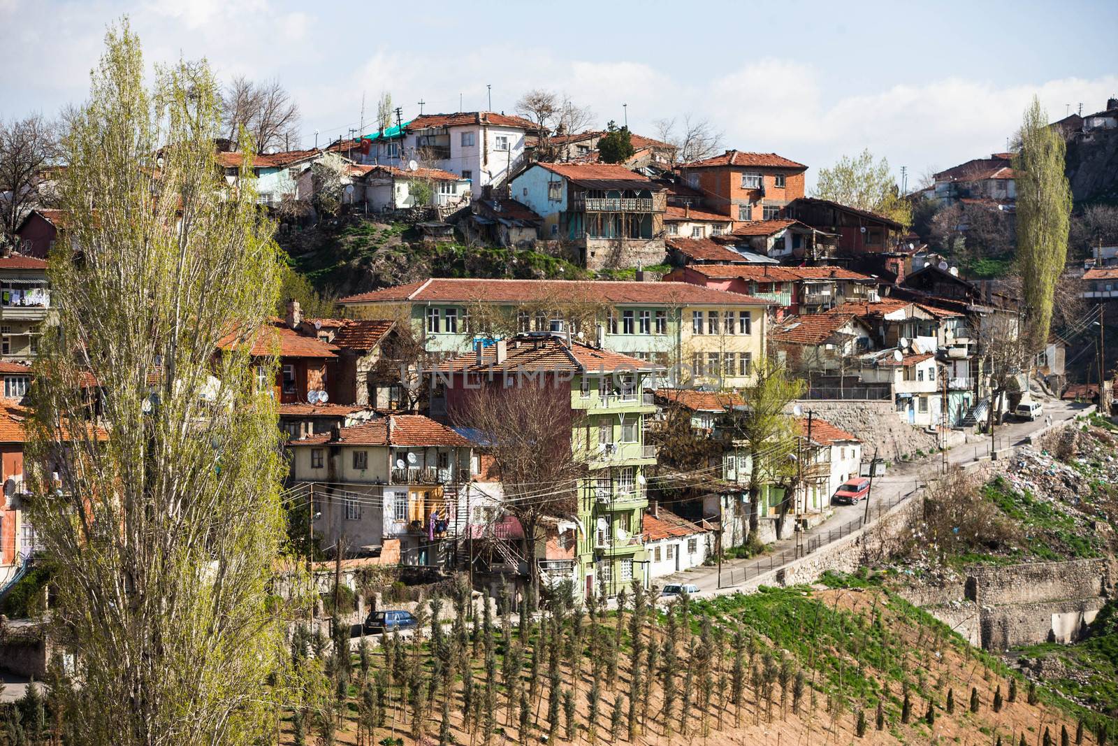 Typical residential area in Ankara