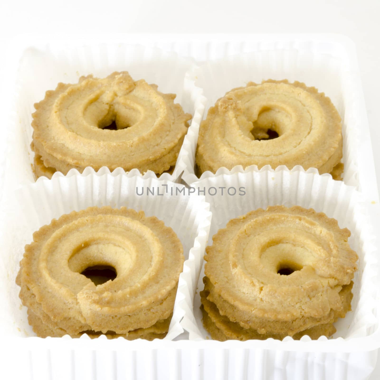 cookies isolated on white background