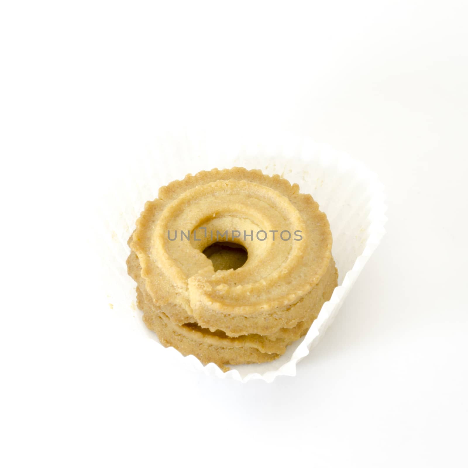cookies isolated on white background