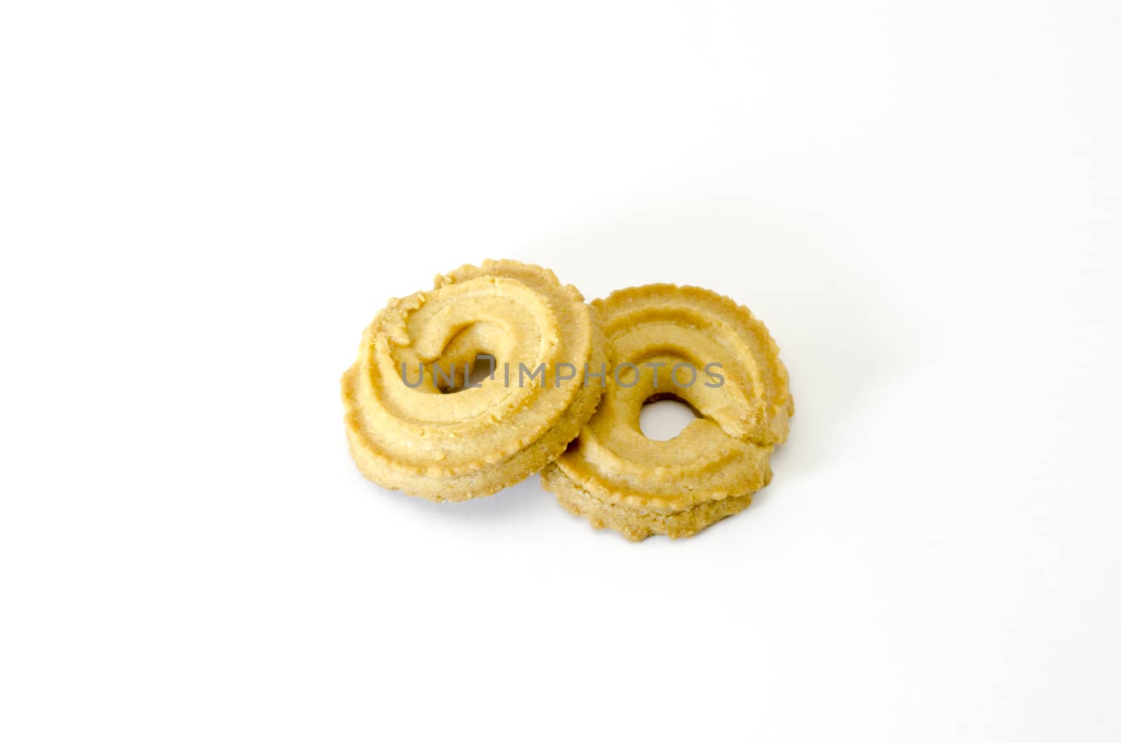 cookies isolated on white background