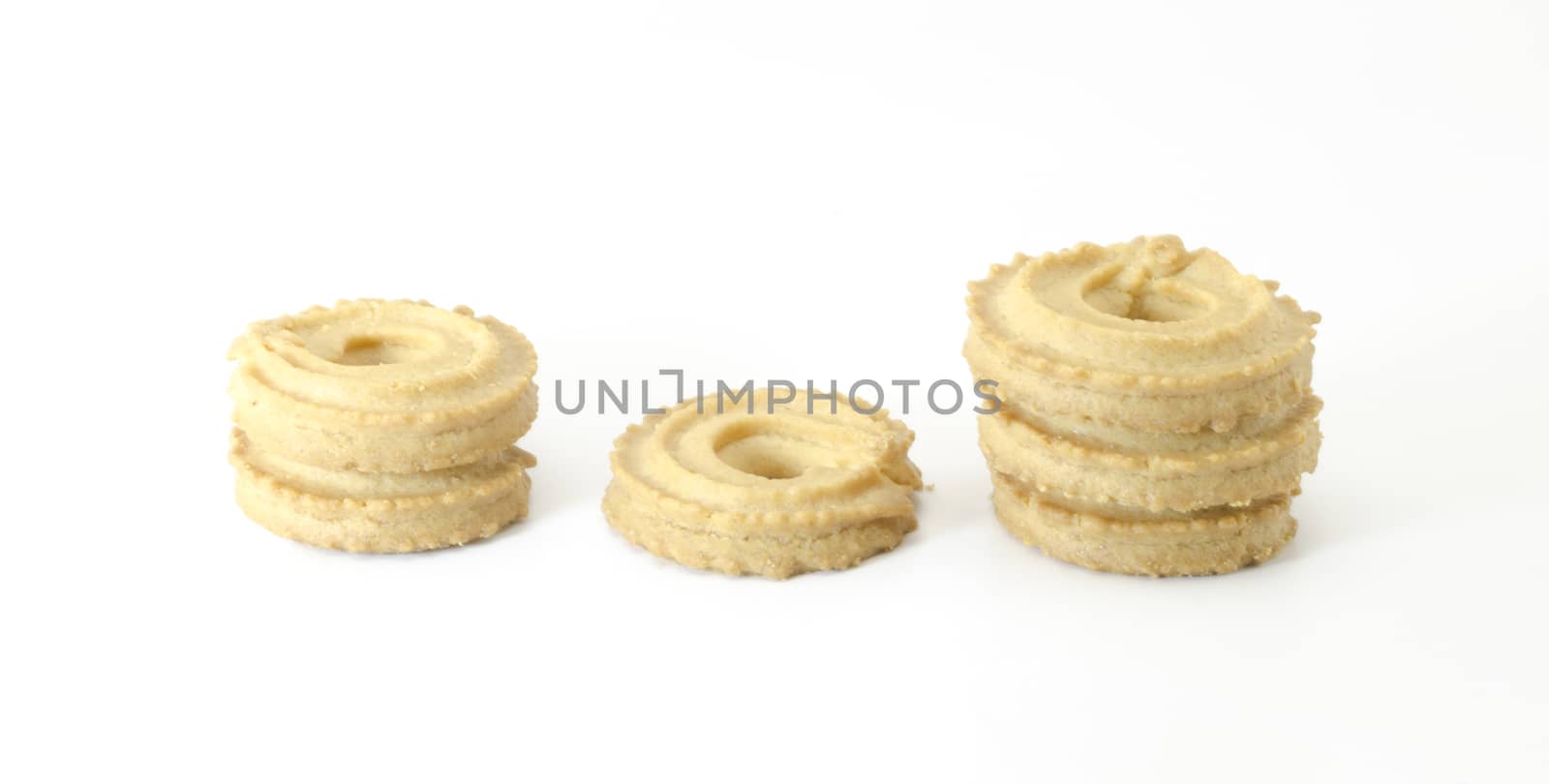 cookies isolated on white background