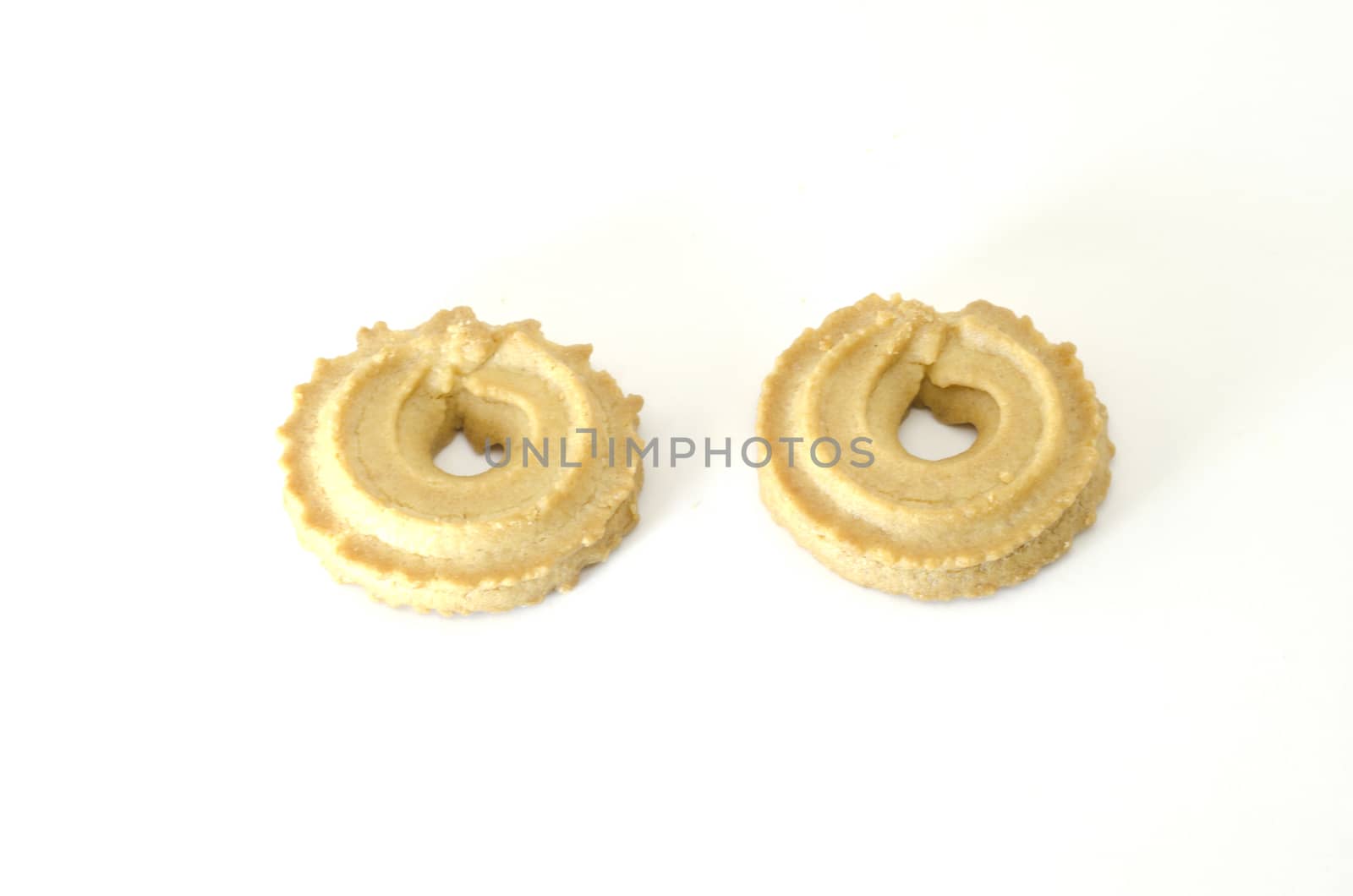 cookies isolated on white background