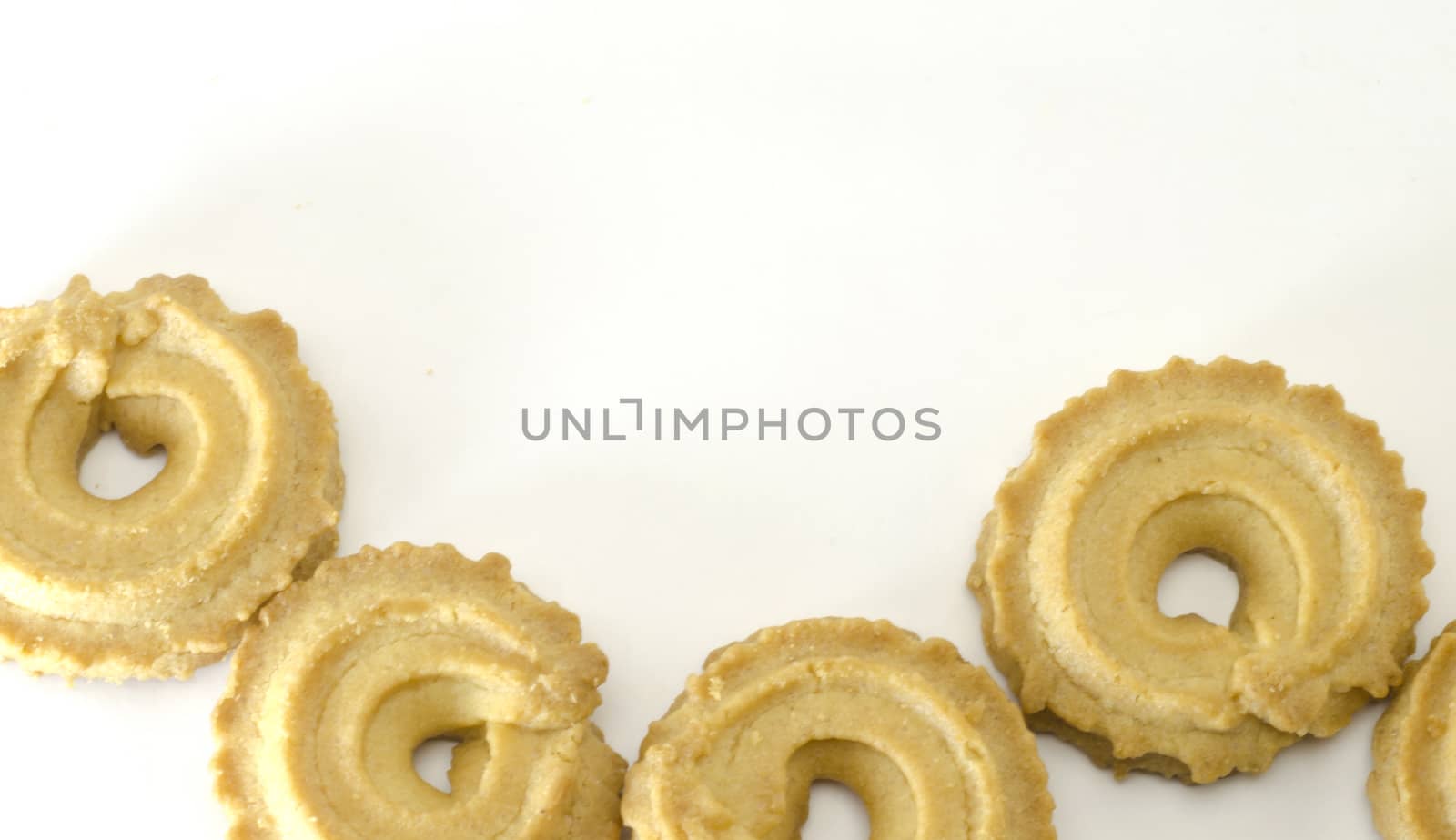 cookies isolated on white background