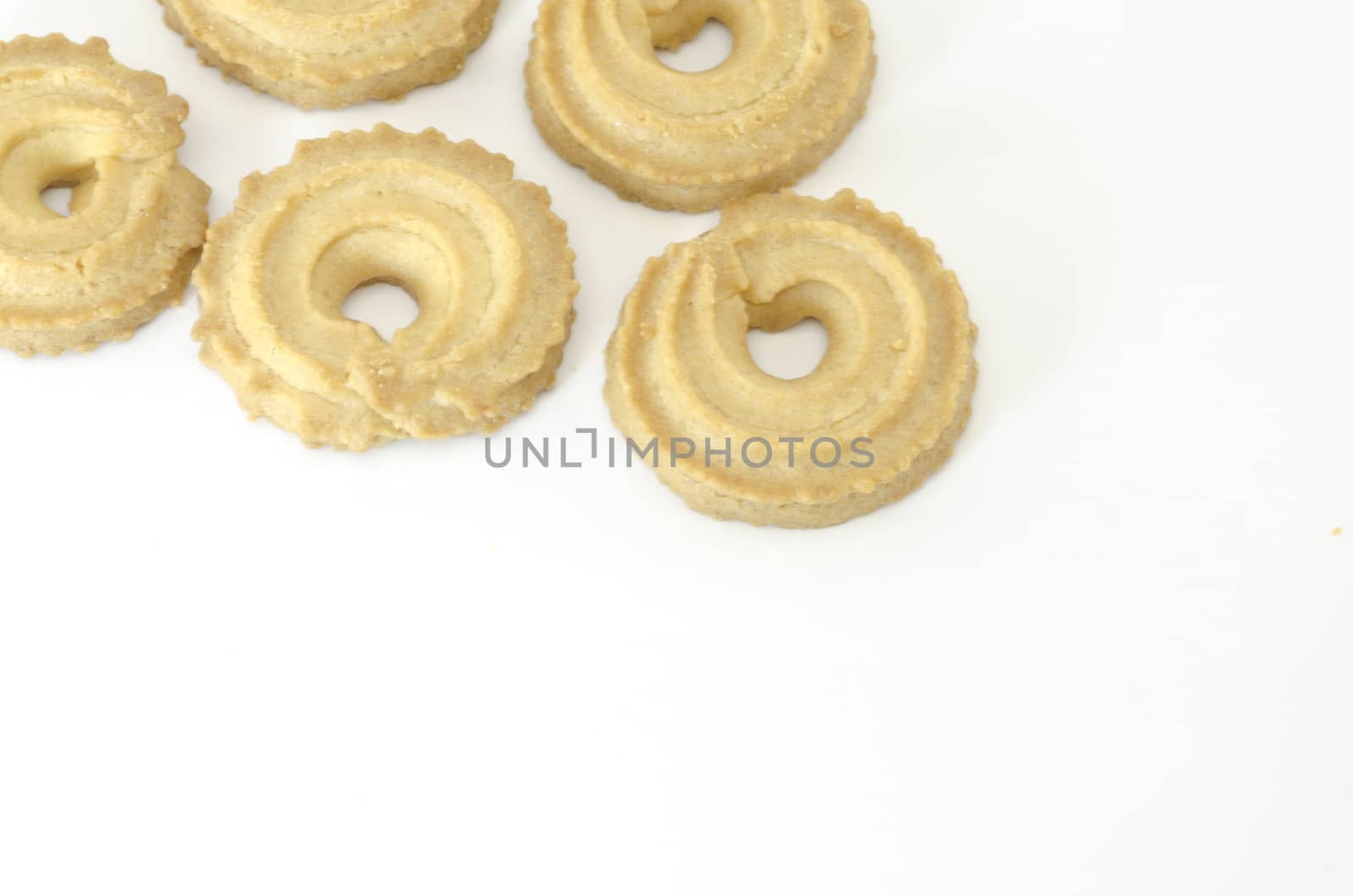 cookies isolated on white background