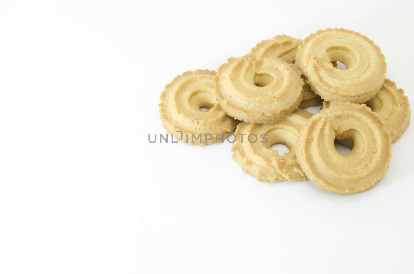 cookies isolated on white background