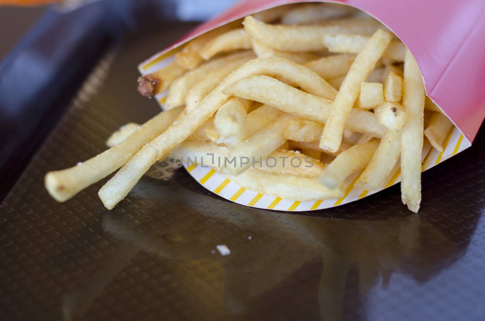 french fries on dish  by ammza12