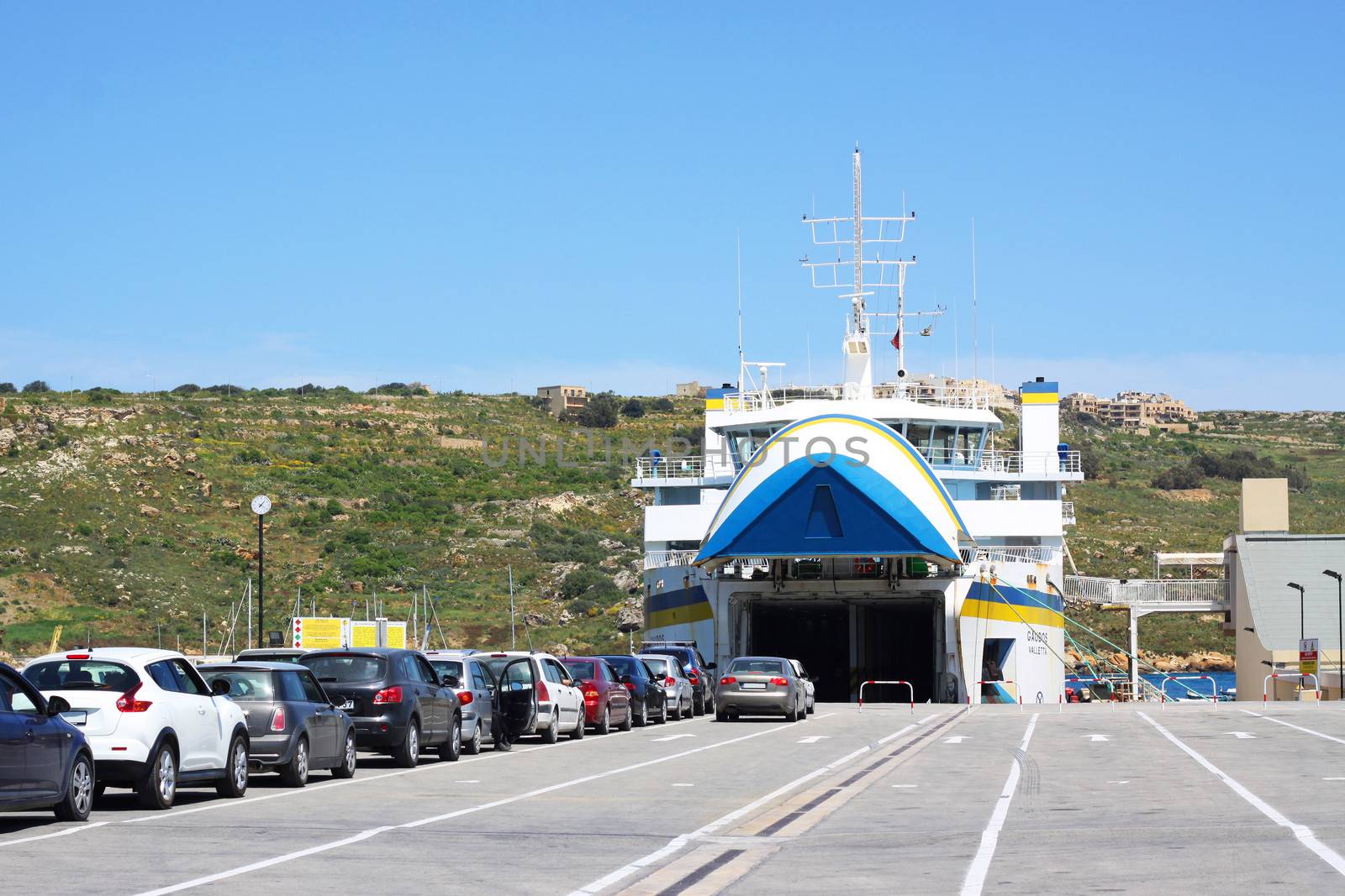 Car ferry in Malta by annems