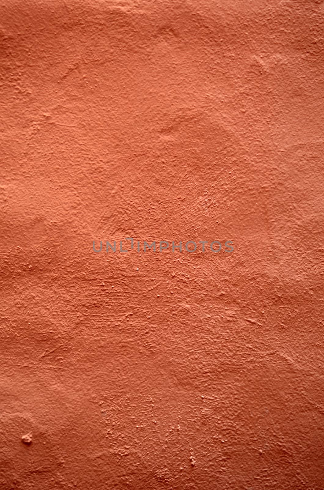 Abstract Background Texture of Grungy, Pink Terracotta Stucco Render Plaster