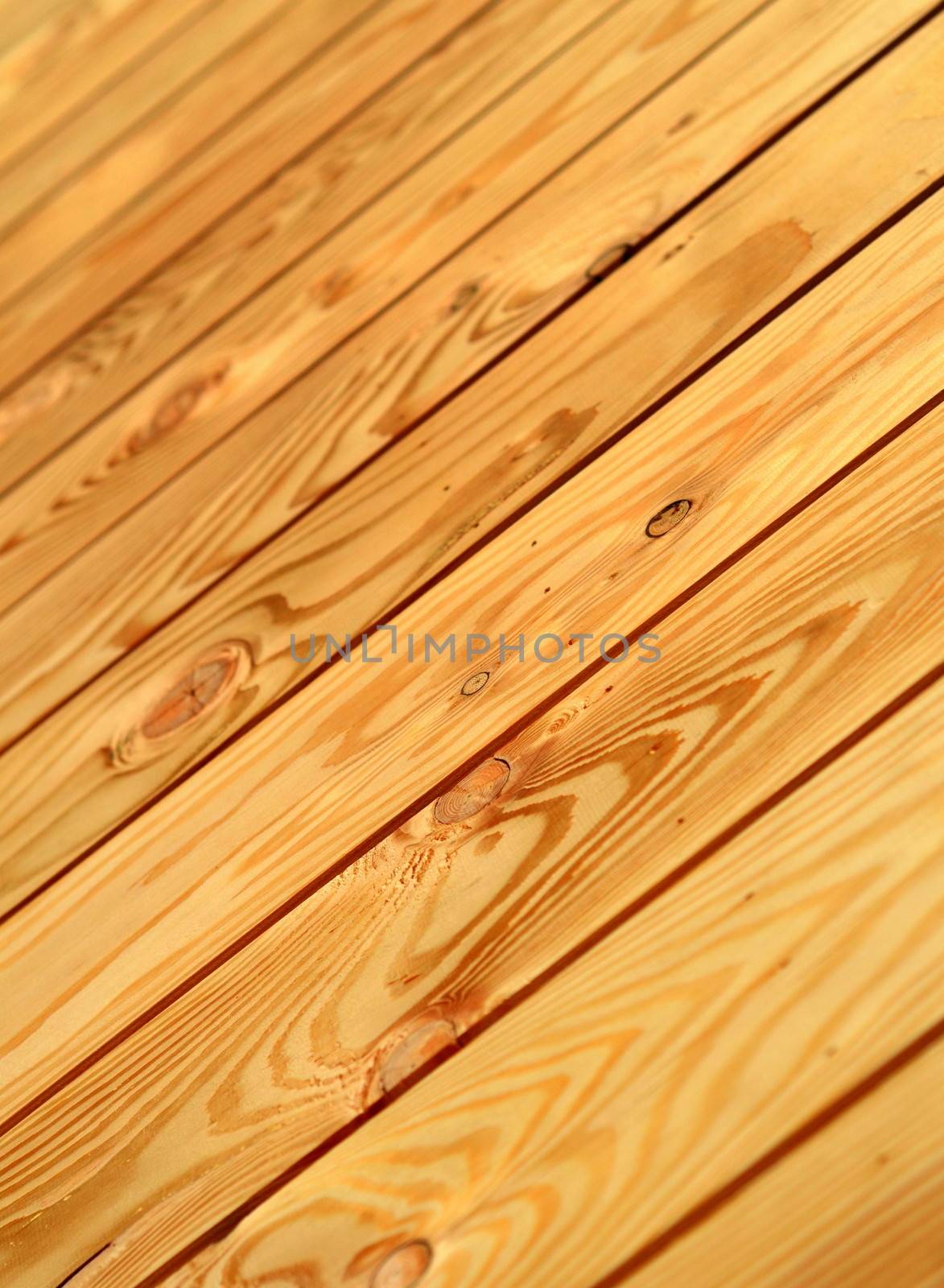 Unpainted Wooden Floor Background