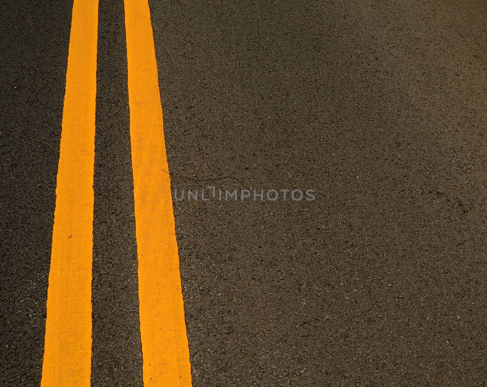 Yellow Road Lines by mrdoomits