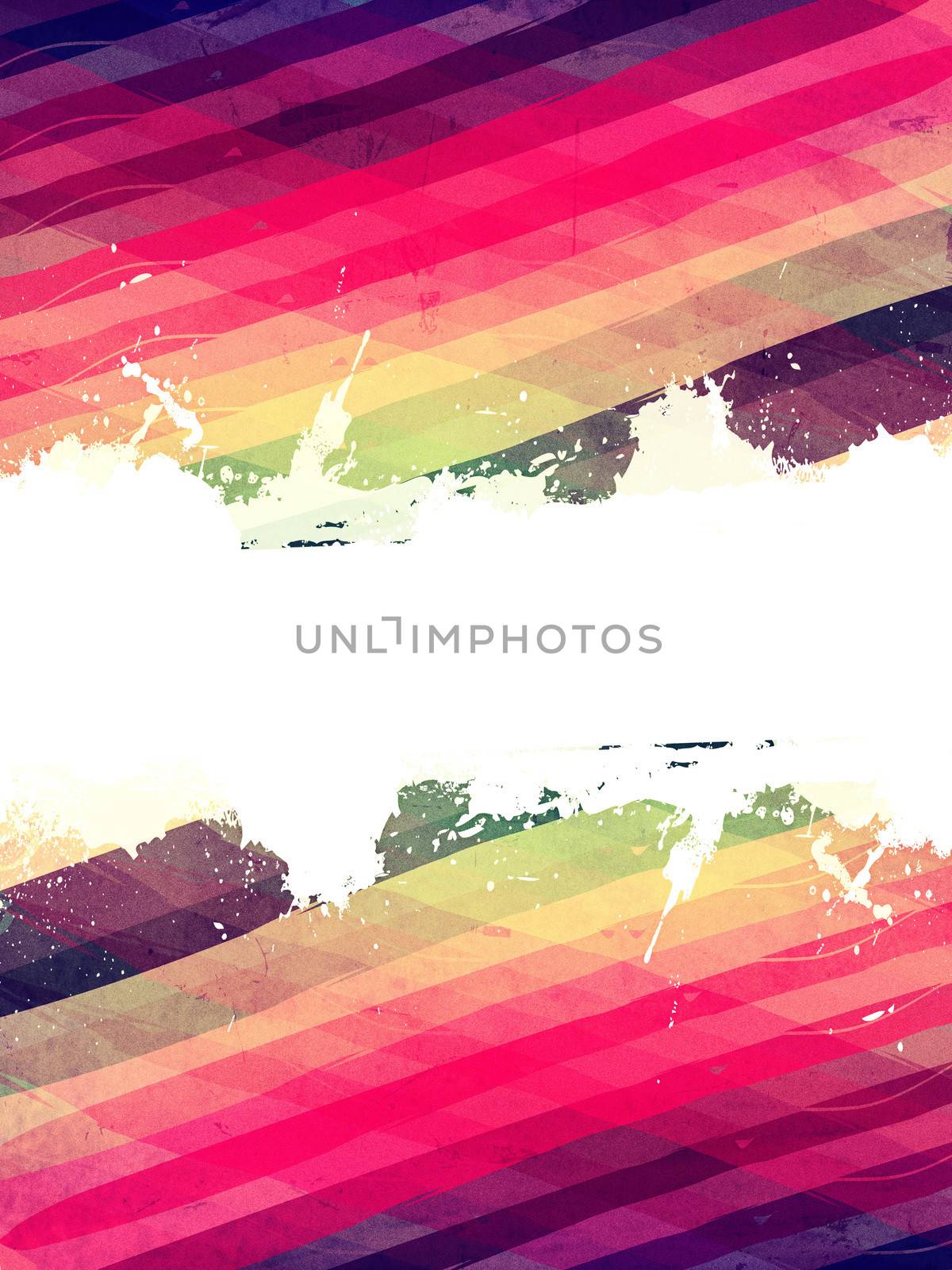 Vintage abstract background color lines with white space