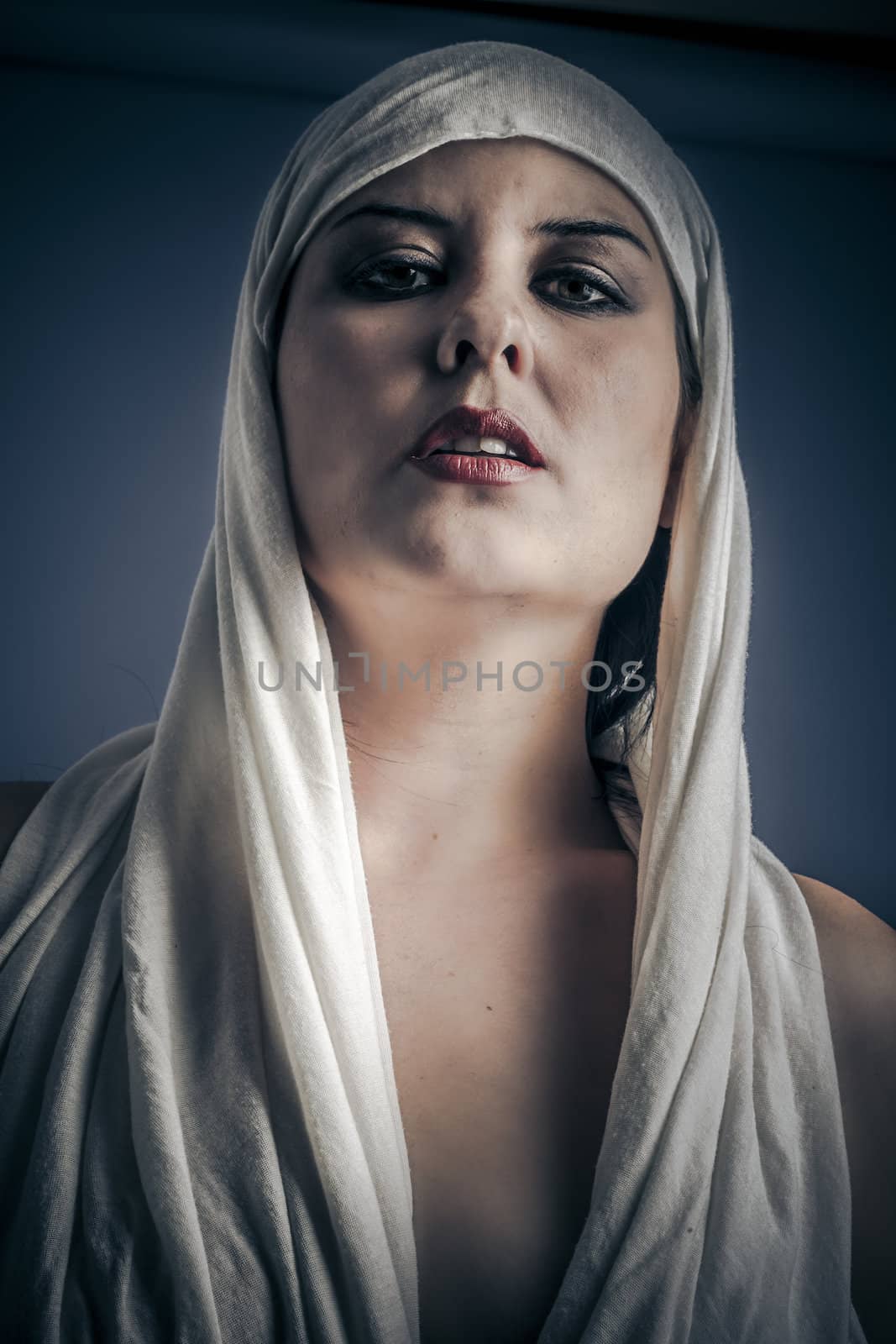 Young Arabic woman. Stylish portrait by FernandoCortes