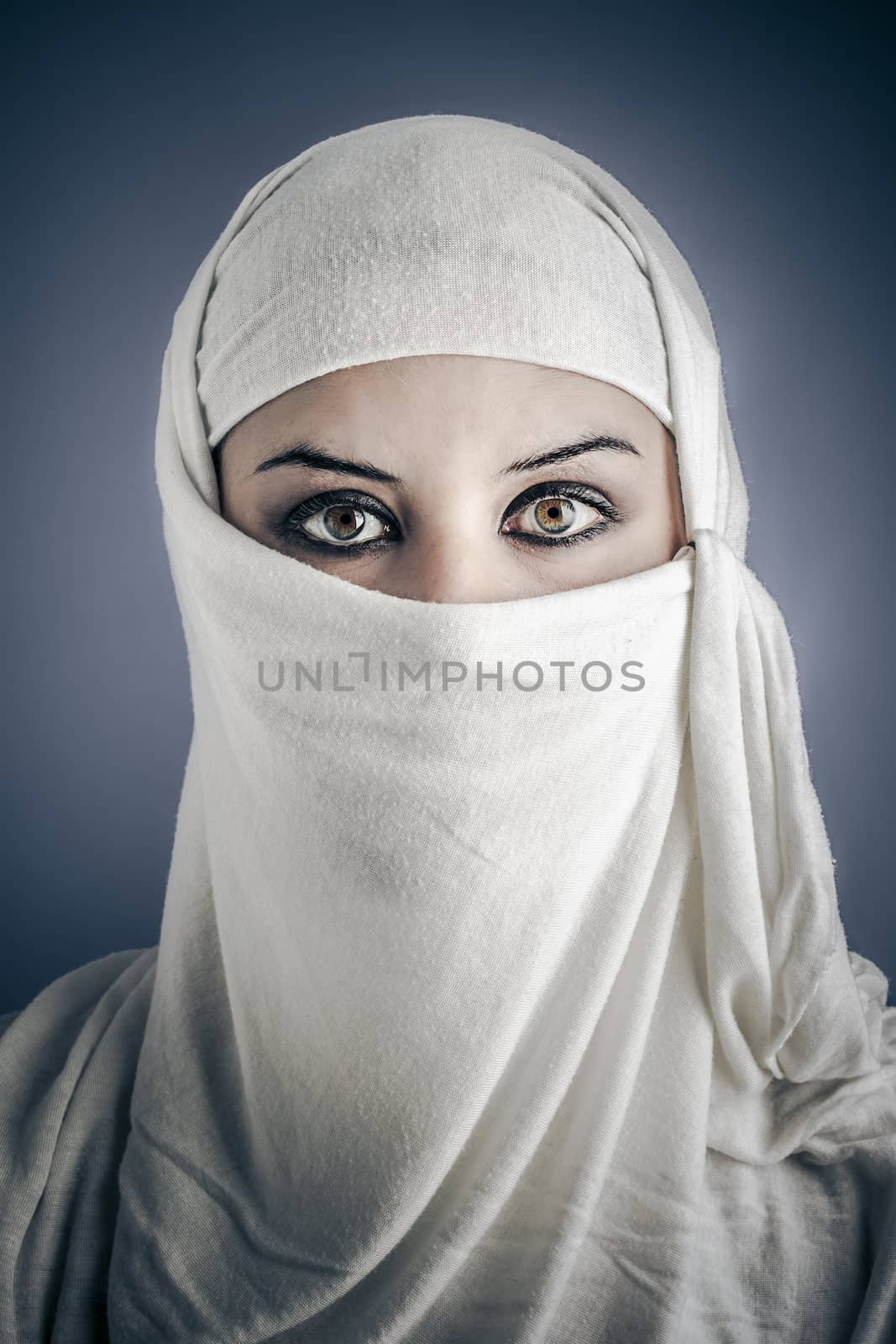 India, Young Arabic woman. Stylish portrait by FernandoCortes