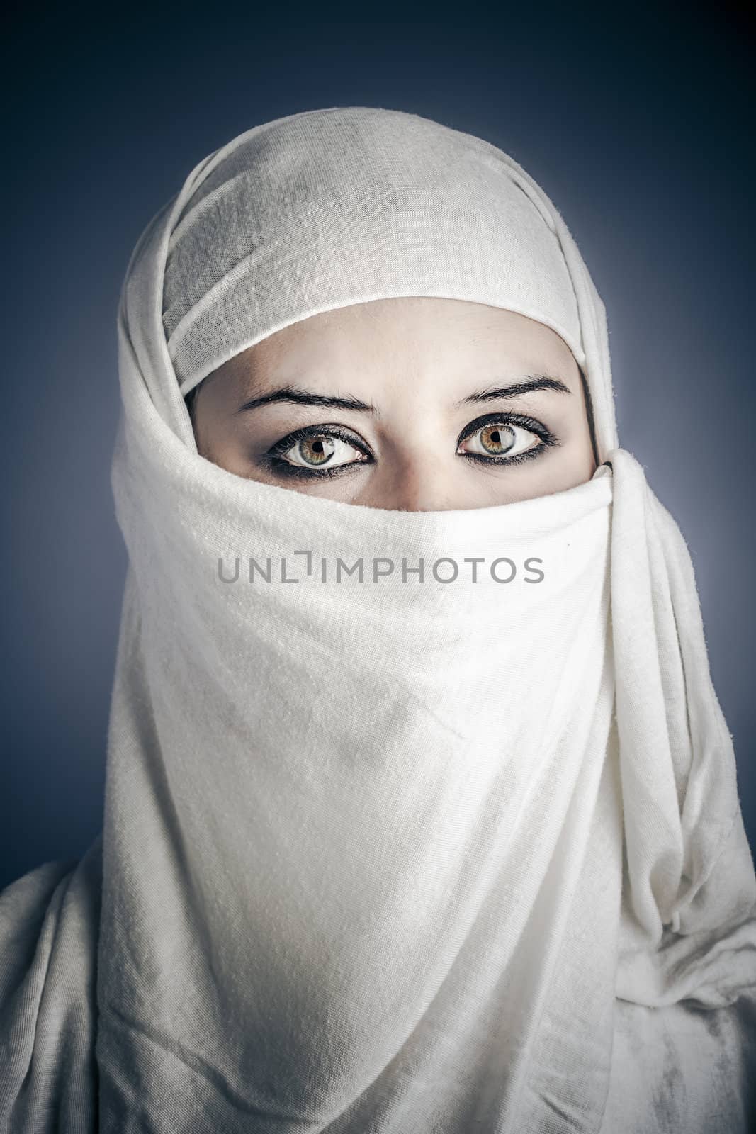 Islam, Young Arabic woman. Stylish portrait by FernandoCortes