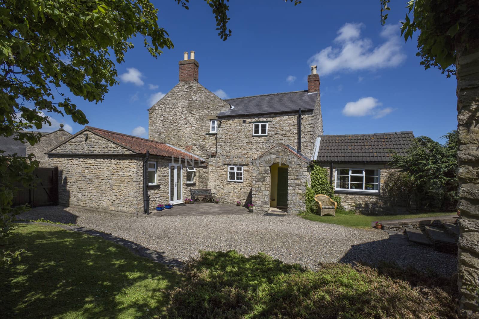 A stone-built period property (dates from 1823) in a small village in North Yorkshire in the United Kingdom. (Property Released)