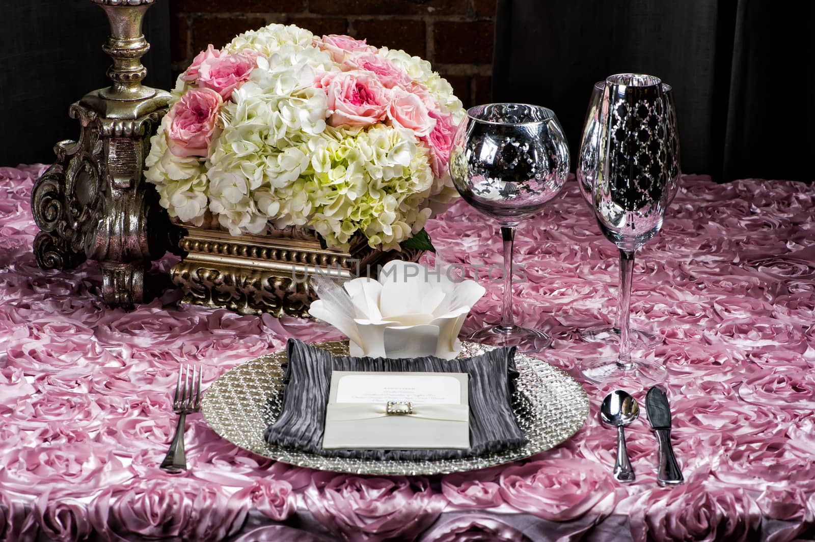 Wedding table setting by gregory21