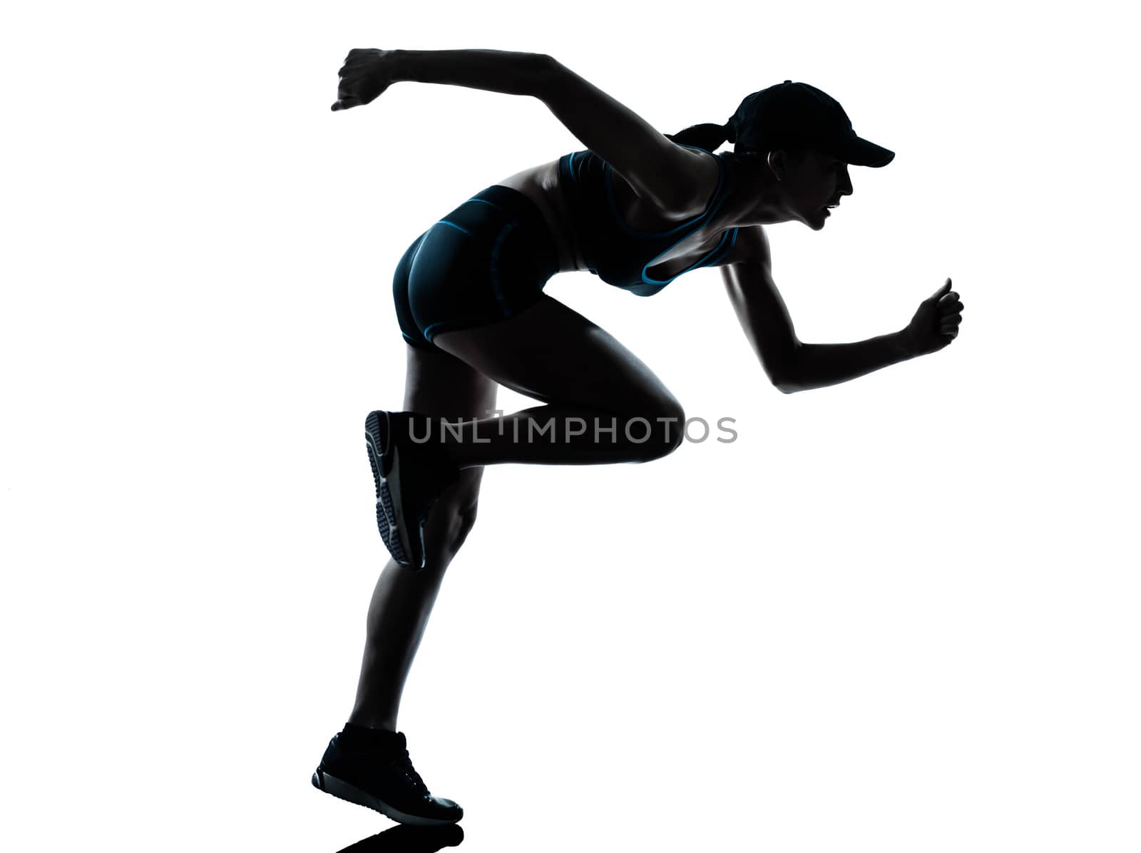 woman runner jogger by PIXSTILL