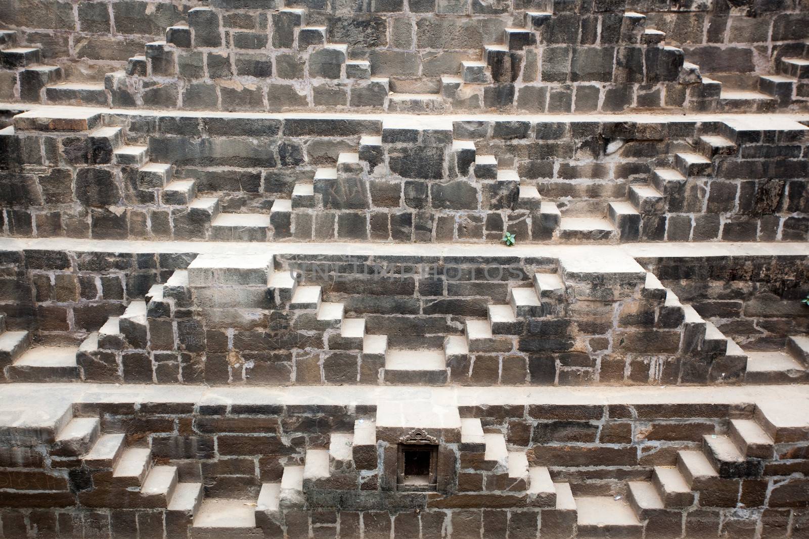 the giant step well of abhaneri by PIXSTILL
