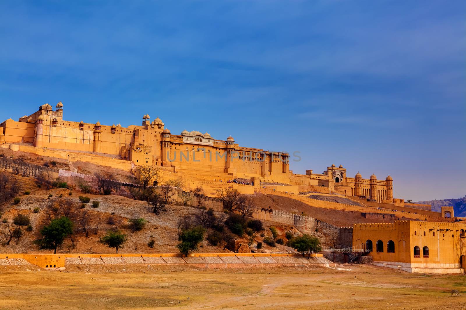 Amber Fort in jaipur in rajasthan state in india