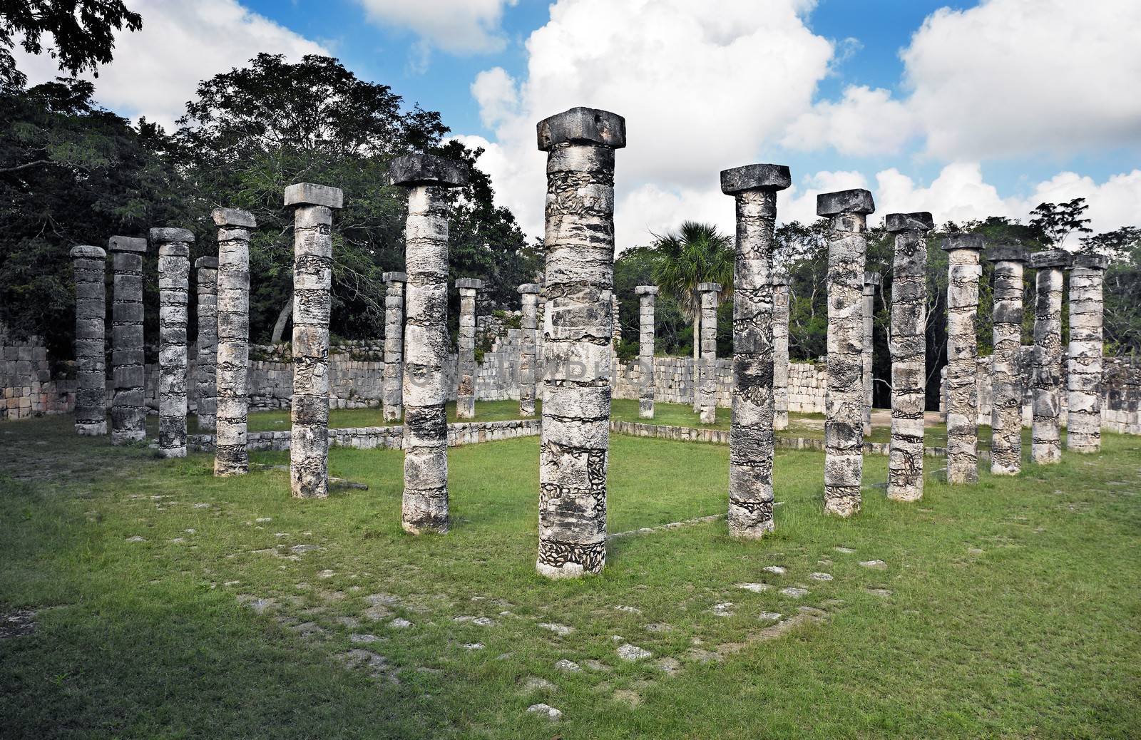 Chichen Itza in the yucatan was a Maya city and one of the greatest religious center and remains today one of the most visited archaeological sites