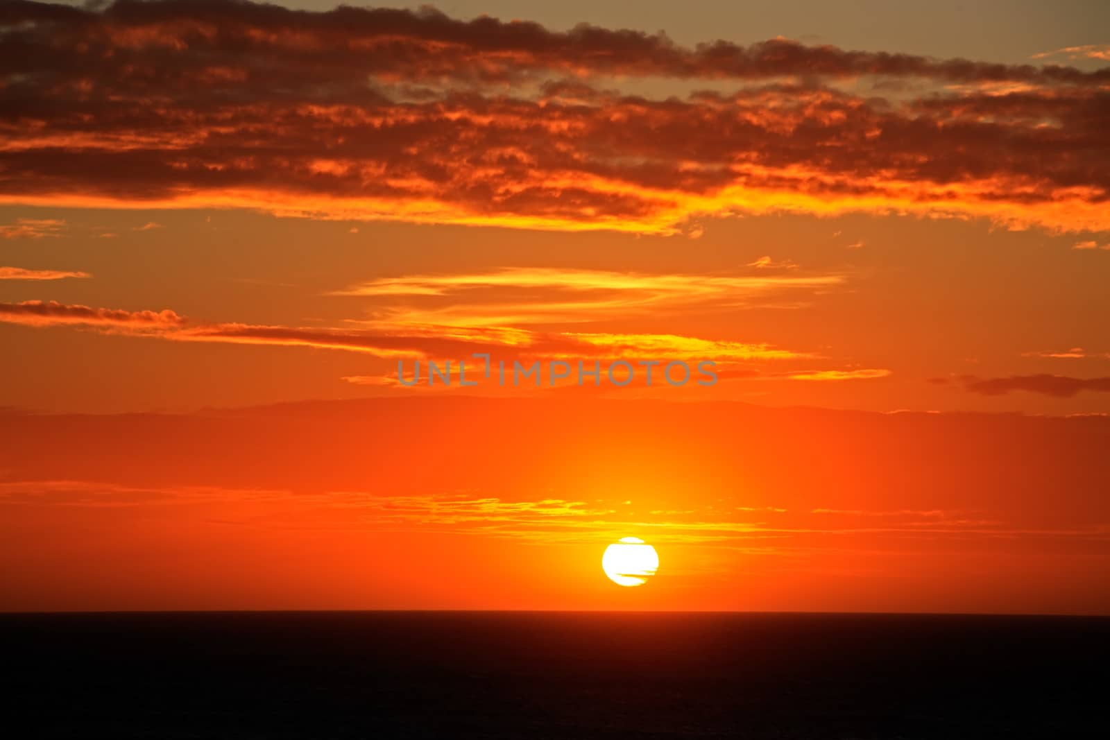 sunset main attraction of the beautiful fisherman village of Jericoacoara in ceara state brazil