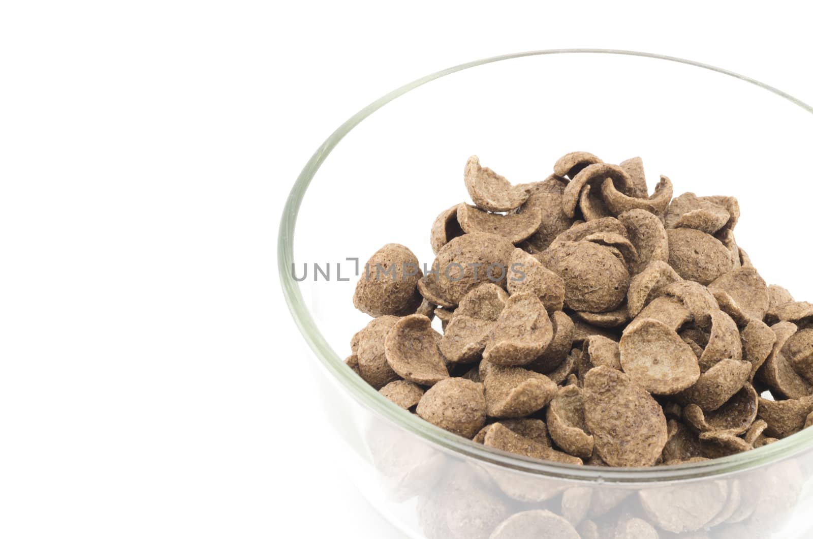 cereals isolated on white background