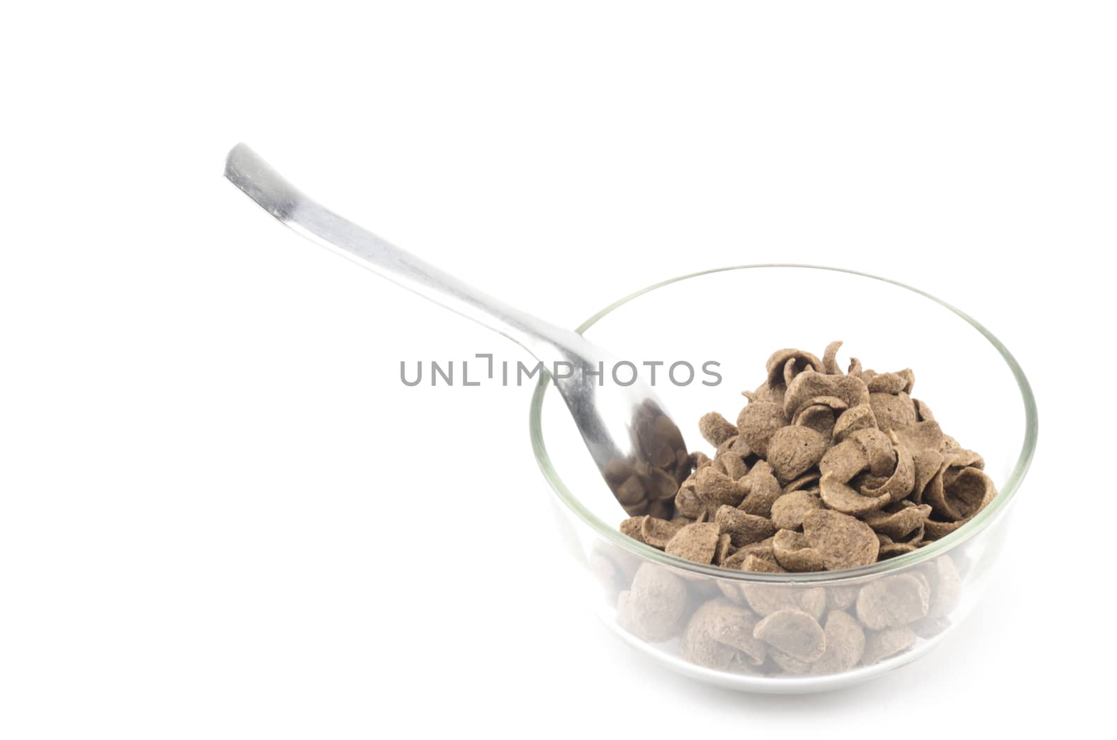 cereals isolated on white background