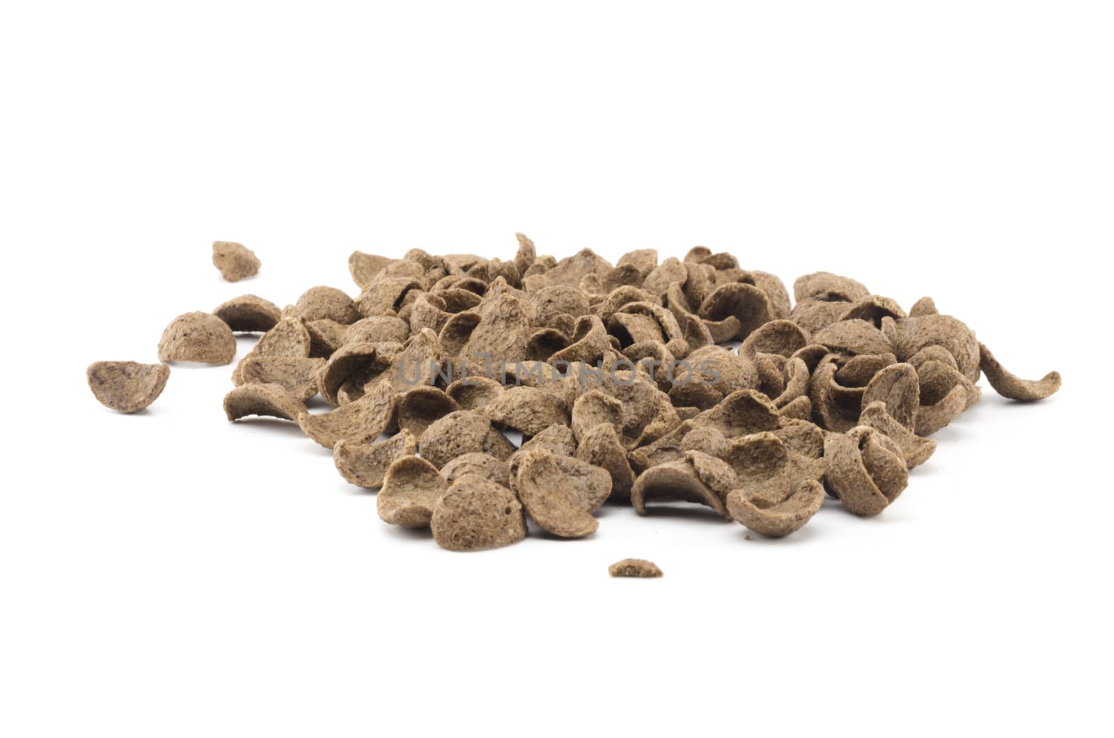 cereals isolated on white background