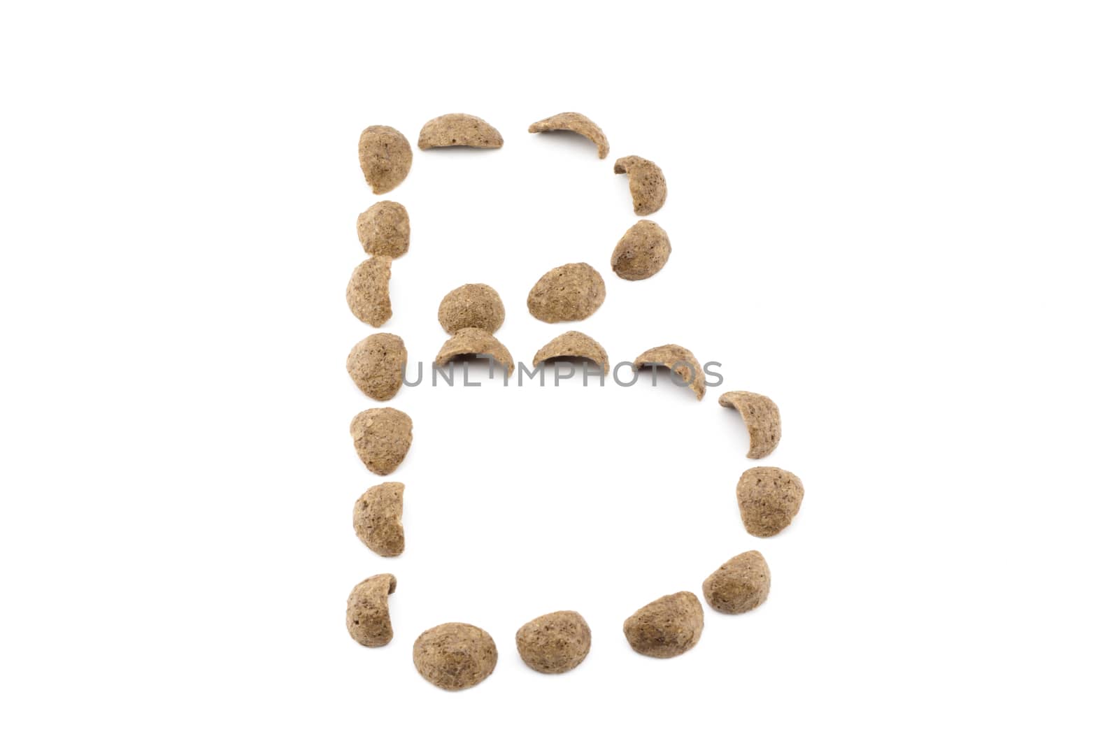 cereals isolated on white background