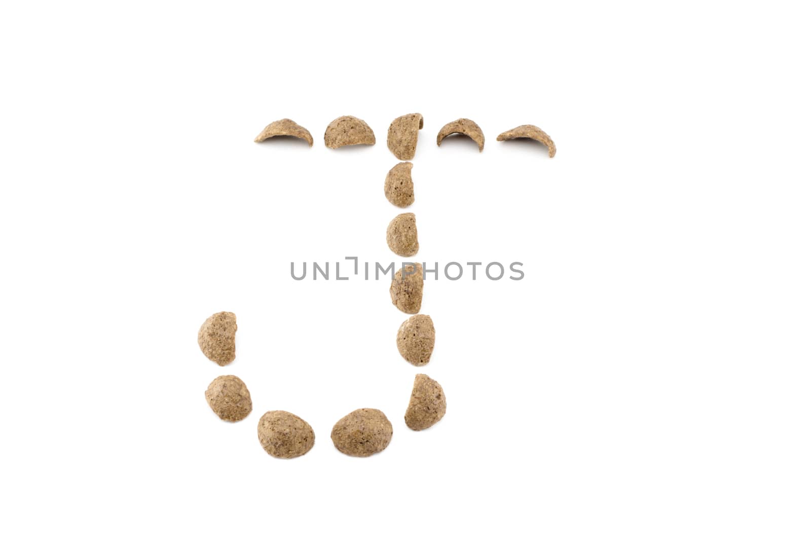 cereals isolated on white background