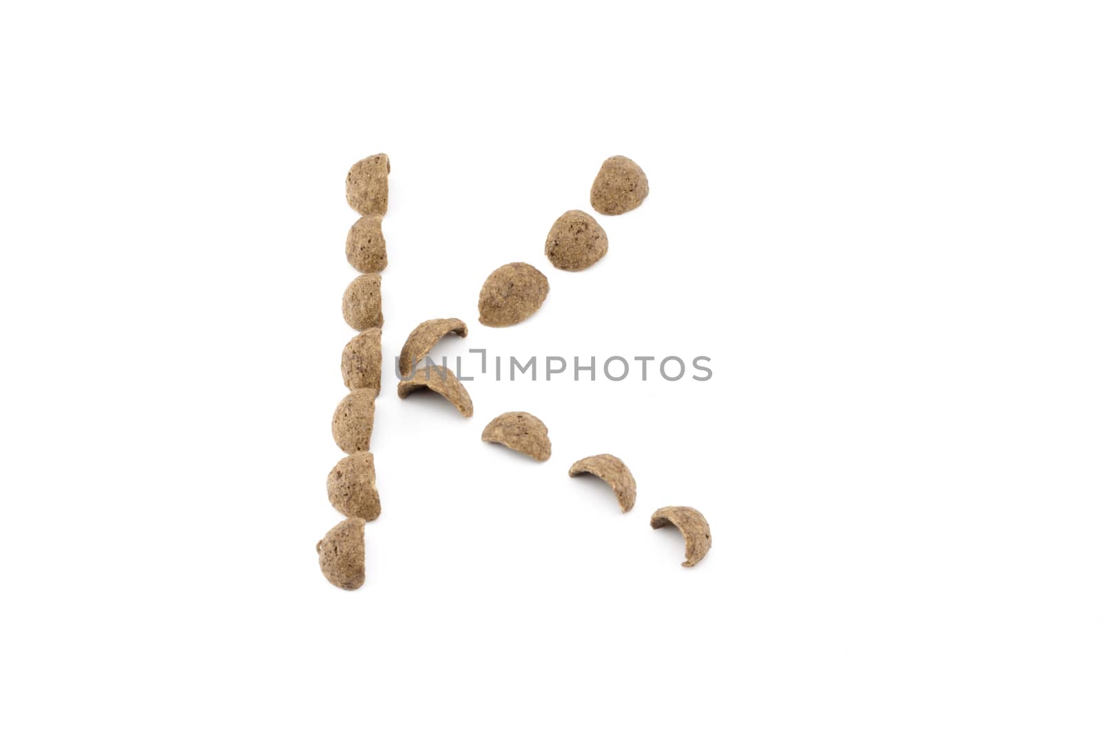 cereals isolated on white background
